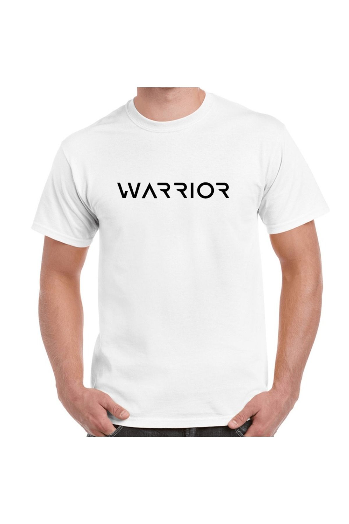 Alfa Giyim Tasarım Warrior Baskılı Tişört