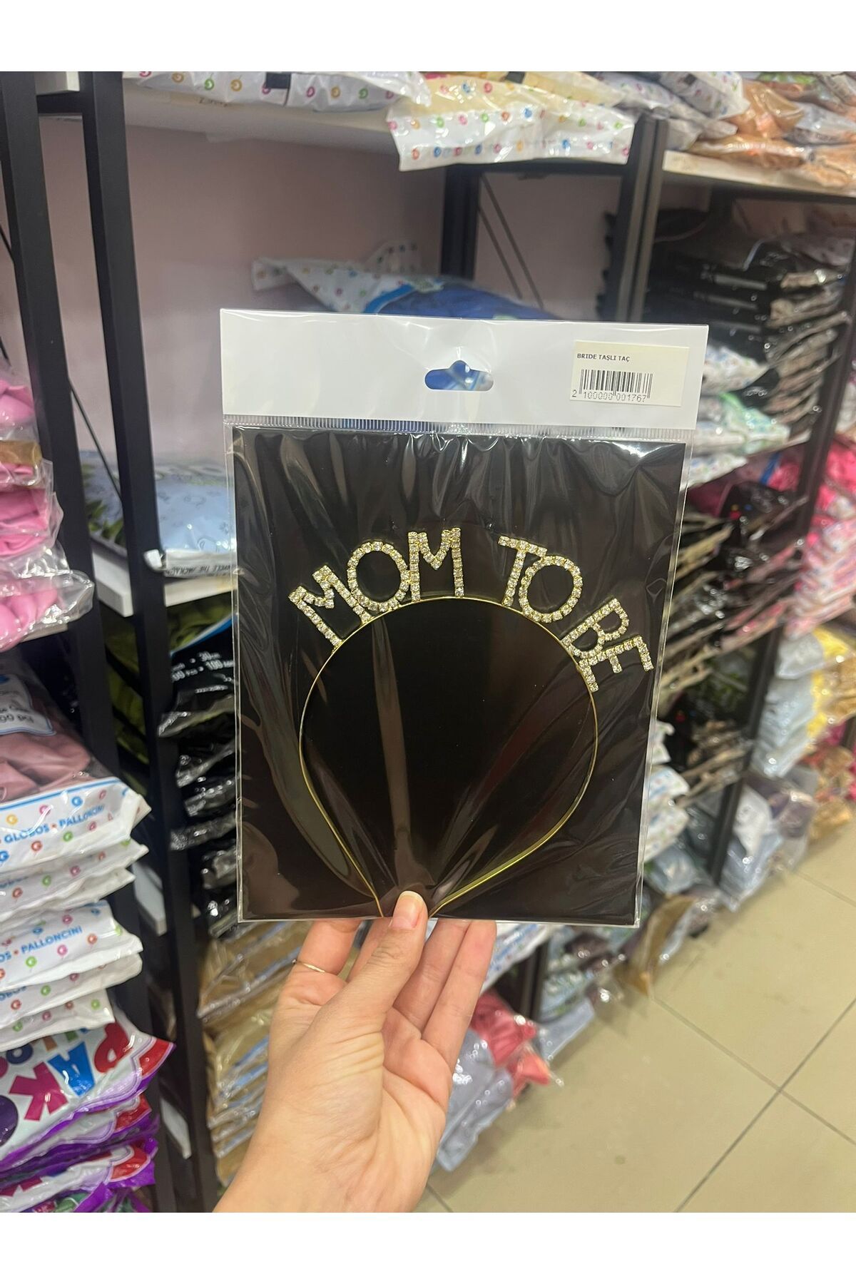 BALON HOME Mom To Be Gold