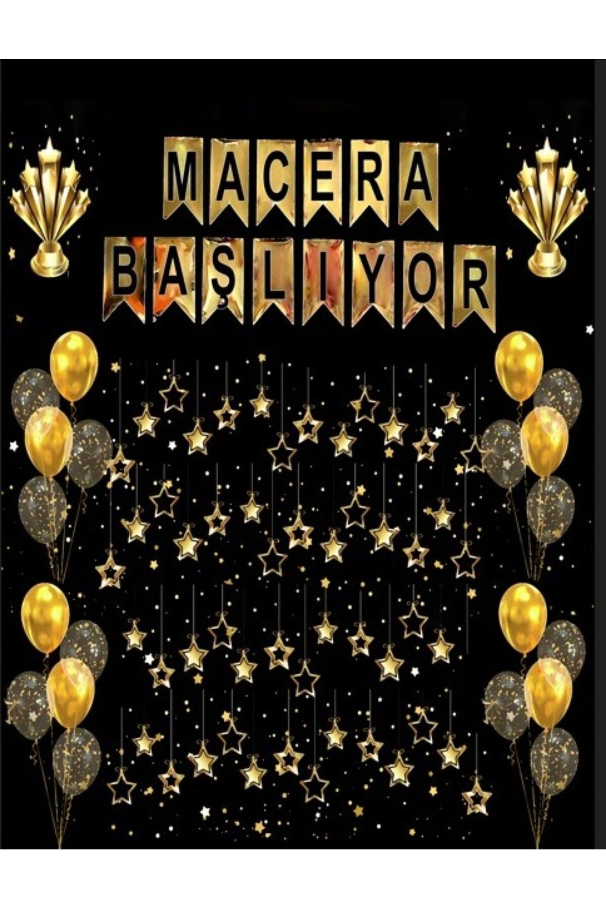 PROMISEBACKDROP2 MACERA BAŞLIYOR 150x200 KUMAŞ PANO OKUL ETKİNLİK