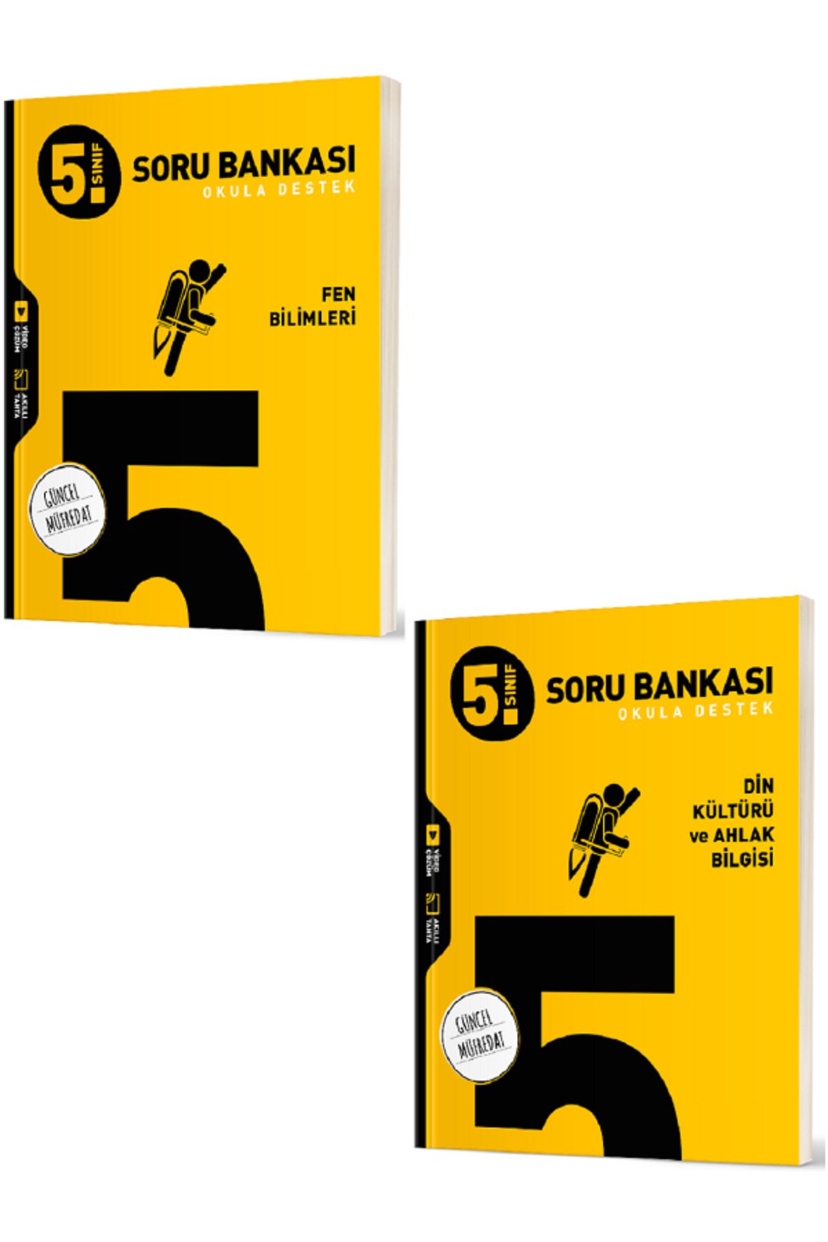 Evrensel İletişim Yayınları 5.Sınıf Hız Yayınları Fen Bilimleri + Din Kültürü Soru Bankaları / Güncel Müfredat / 2 KİTAP / YENİ