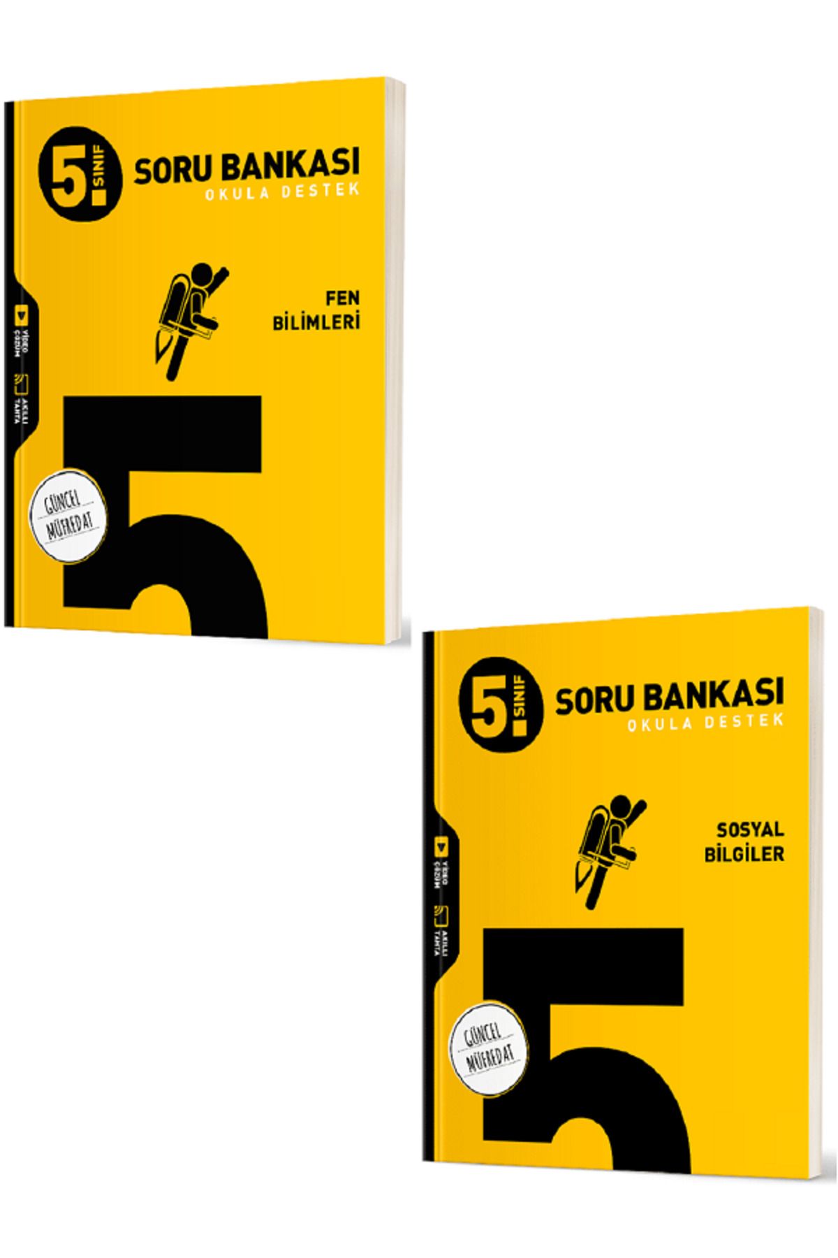 Evrensel İletişim Yayınları 5.Sınıf Hız Yayınları Fen Bilimleri + Sosyal Bilgiler Soru Bankaları / Güncel Müfredat / 2 KİTAP