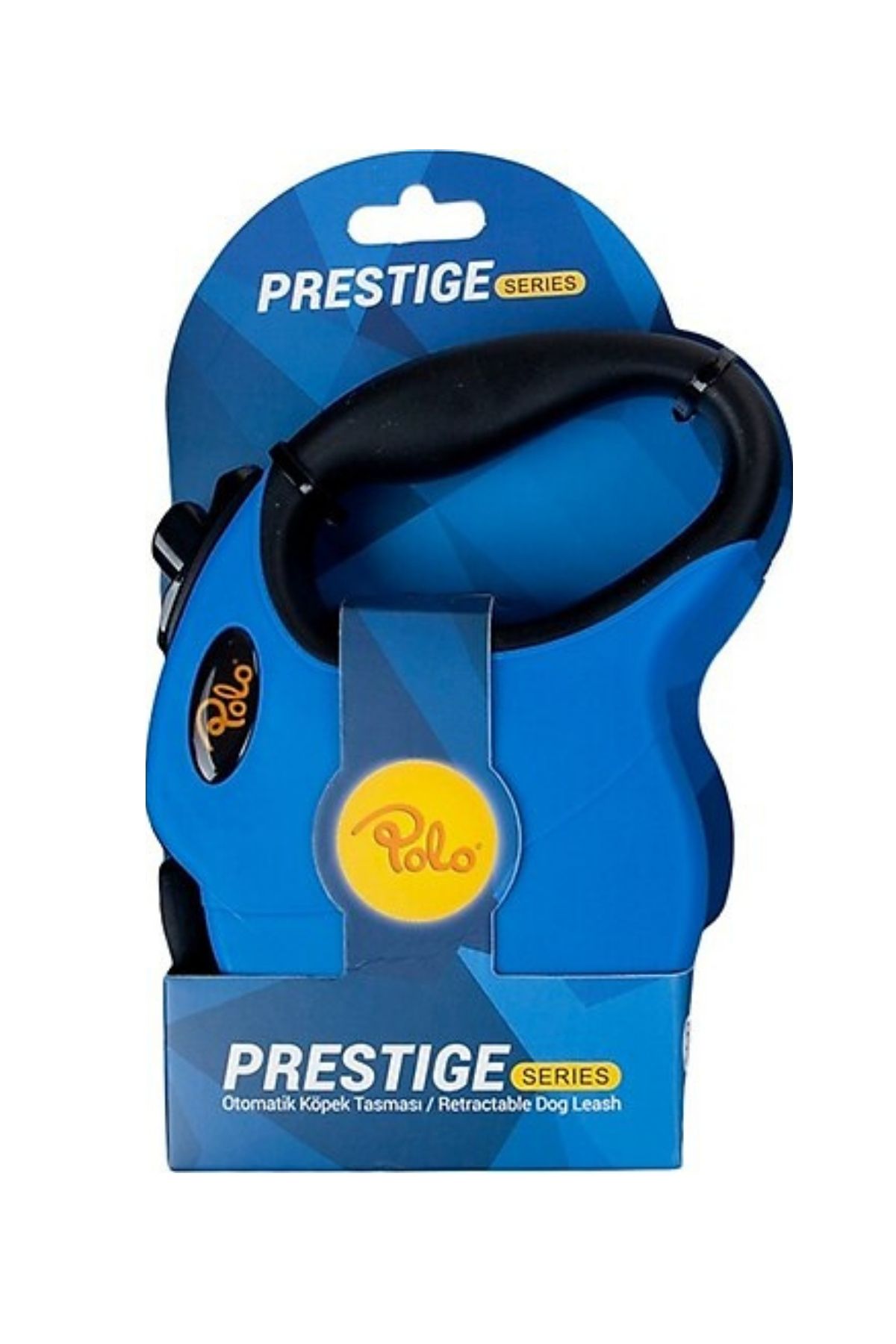 POLO PRESTIGE Flexi Mavi Otomatik Köpek Tasması L 5M/50 KG