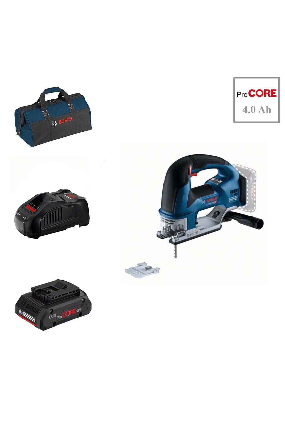 Bosch GST 18V-155 BC 1x4Ah proCORE Akülü Dekupaj Testere Bez Çantalı