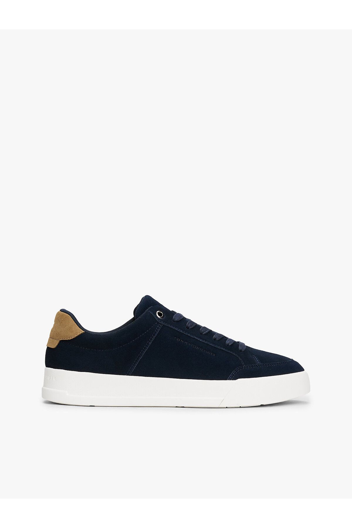 Tommy Hilfiger Suede Chunky Sole Court Trainers