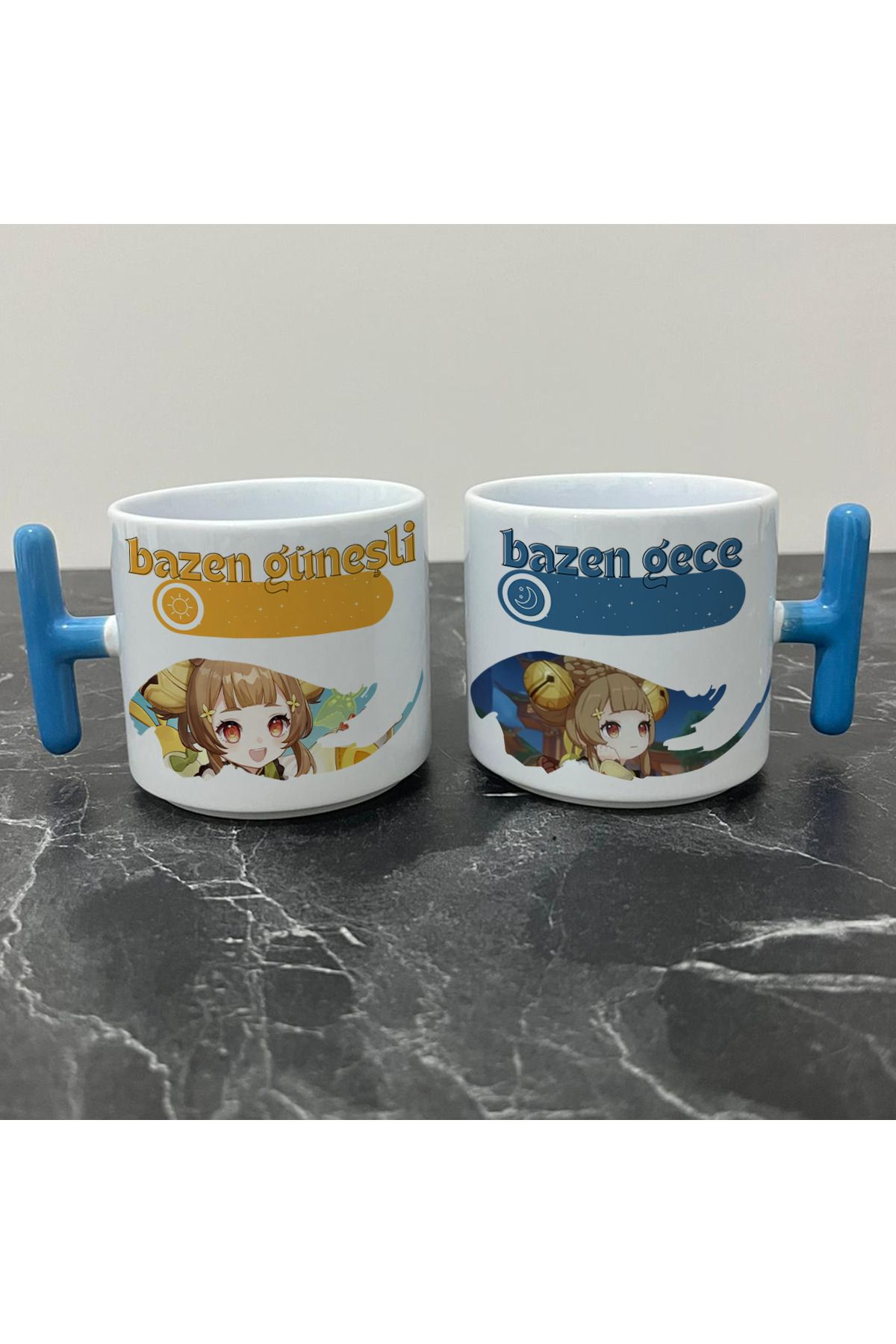 Define Moyas Genshin Impact Yao Yao Kupa Bardak - Genshin Impact Güneşli Gece Serisi