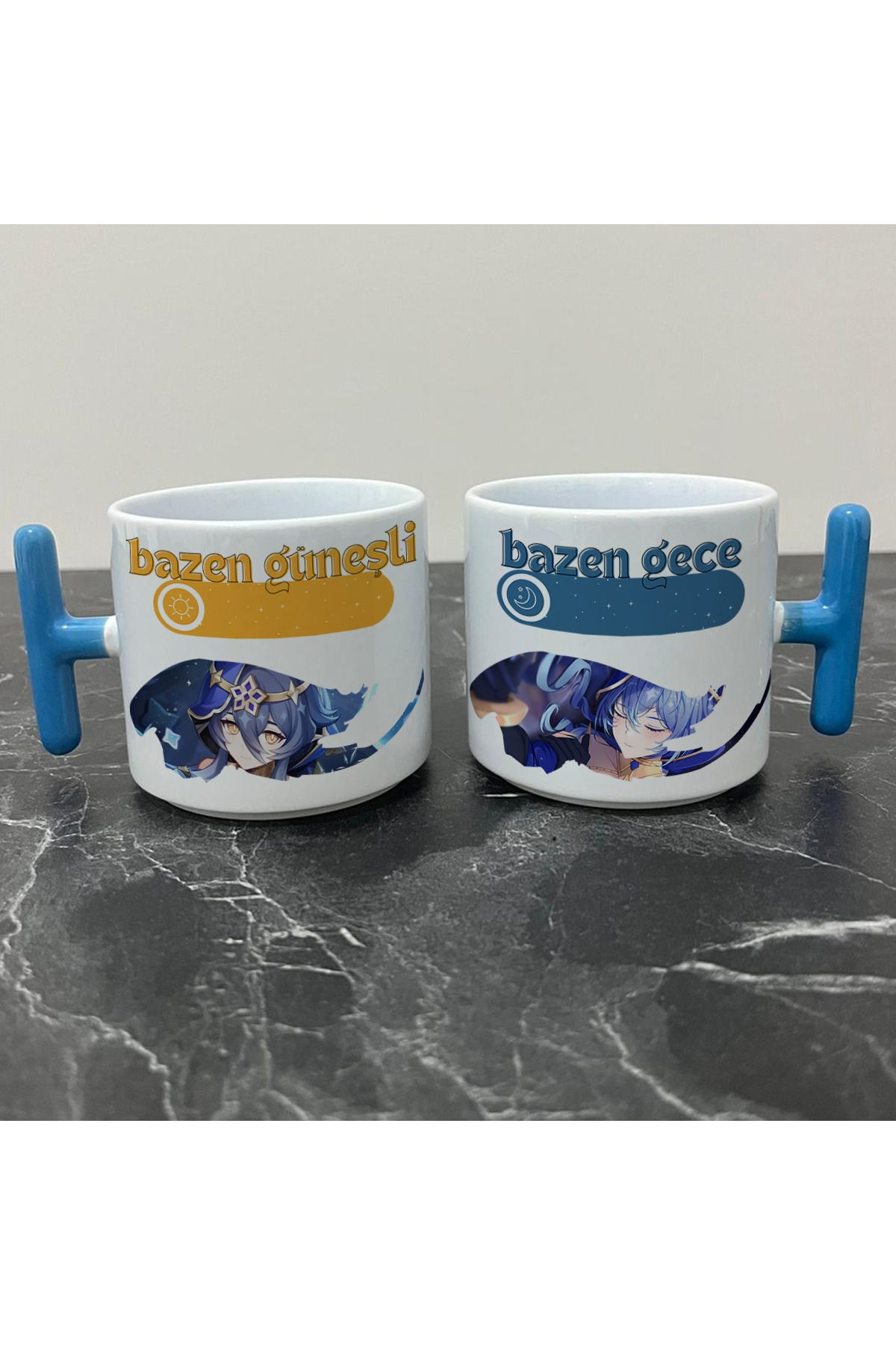 Define Moyas Genshin Impact Layla Kupa Bardak - Genshin Impact Güneşli Gece Serisi