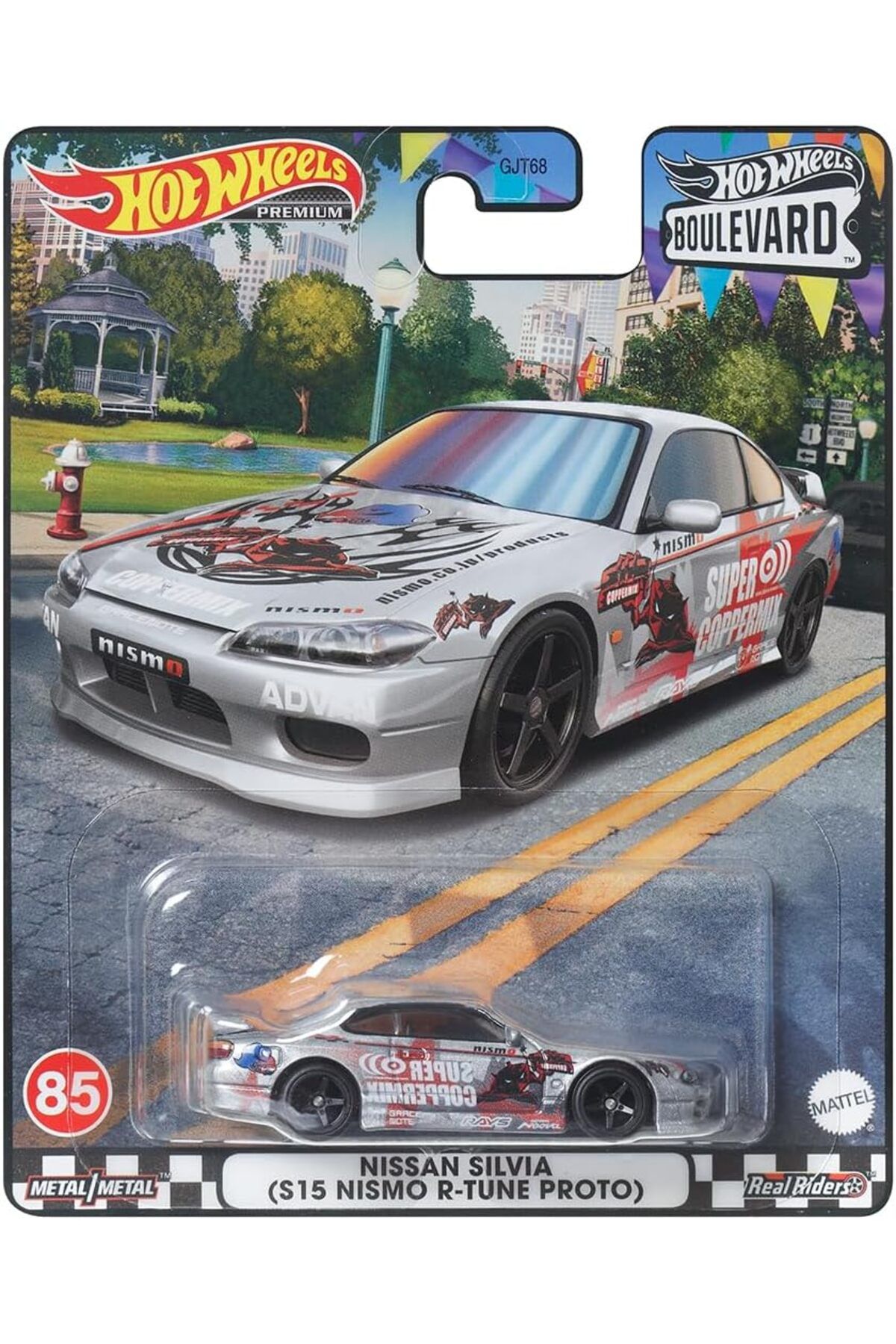 HOT WHEELS Premium Boulevard 85 Nissan Silvia (S15 Nismo R-Tune Proto) HKF31