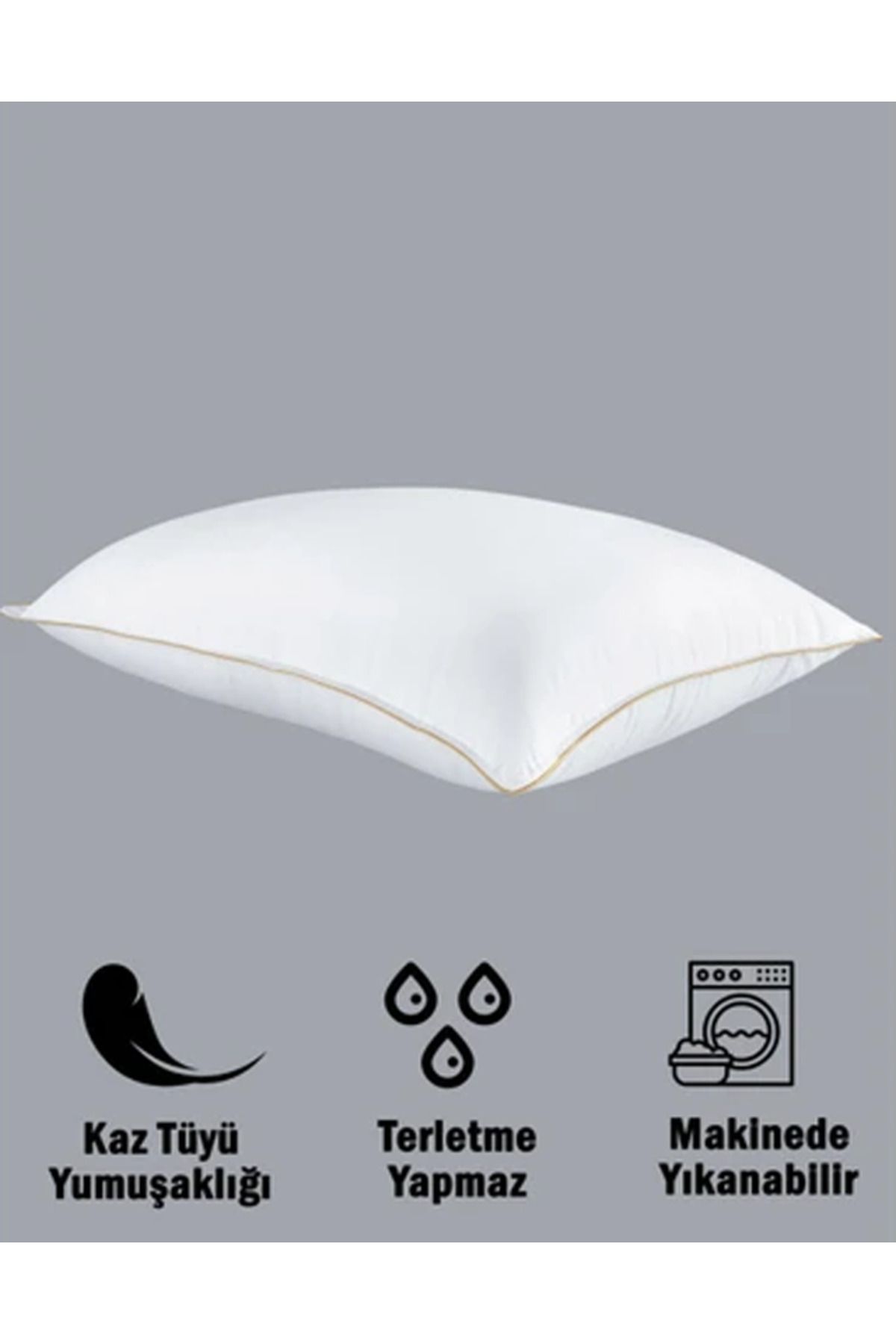 ETE HOMETEX ETEHOMETEX Microjel Dolgu Yastık 1200 gr 50x70cm 8696474231904