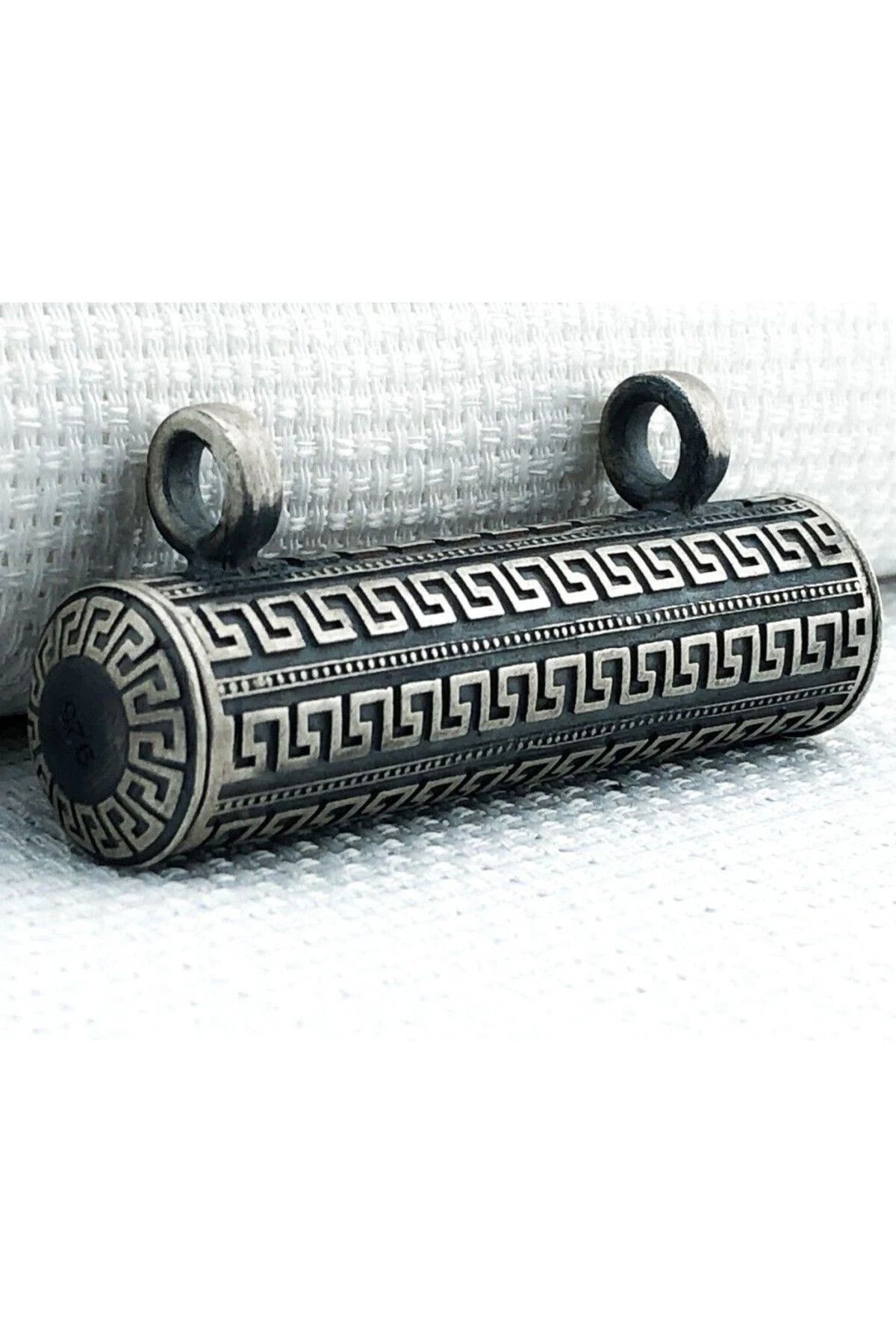 shop Büyük Boy Cevşeni Kebir Dualı 925 Ayar Gümüş Erkek Kolye Ucu