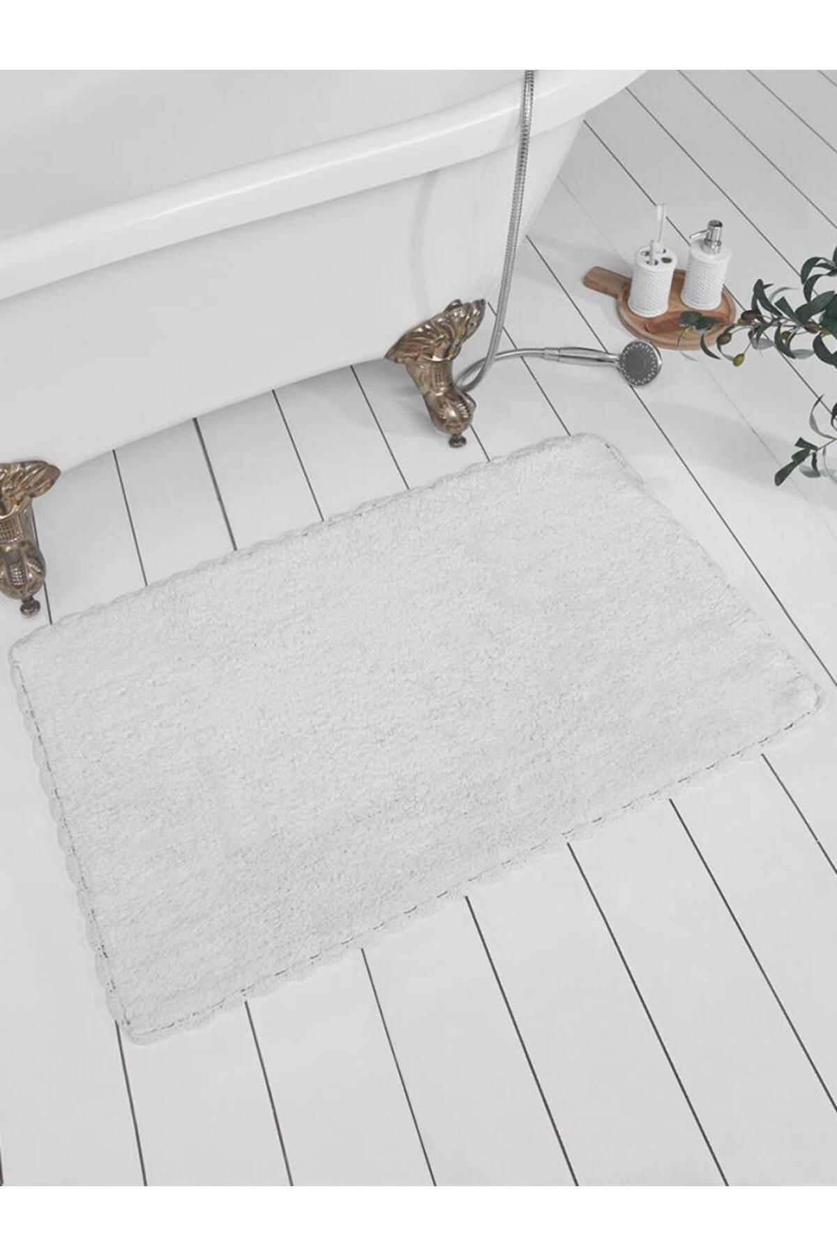 Karna Home Riva Banyo Paspası – Yumuşak Dokulu, Kaymaz Tabanlı Şık Tasarım