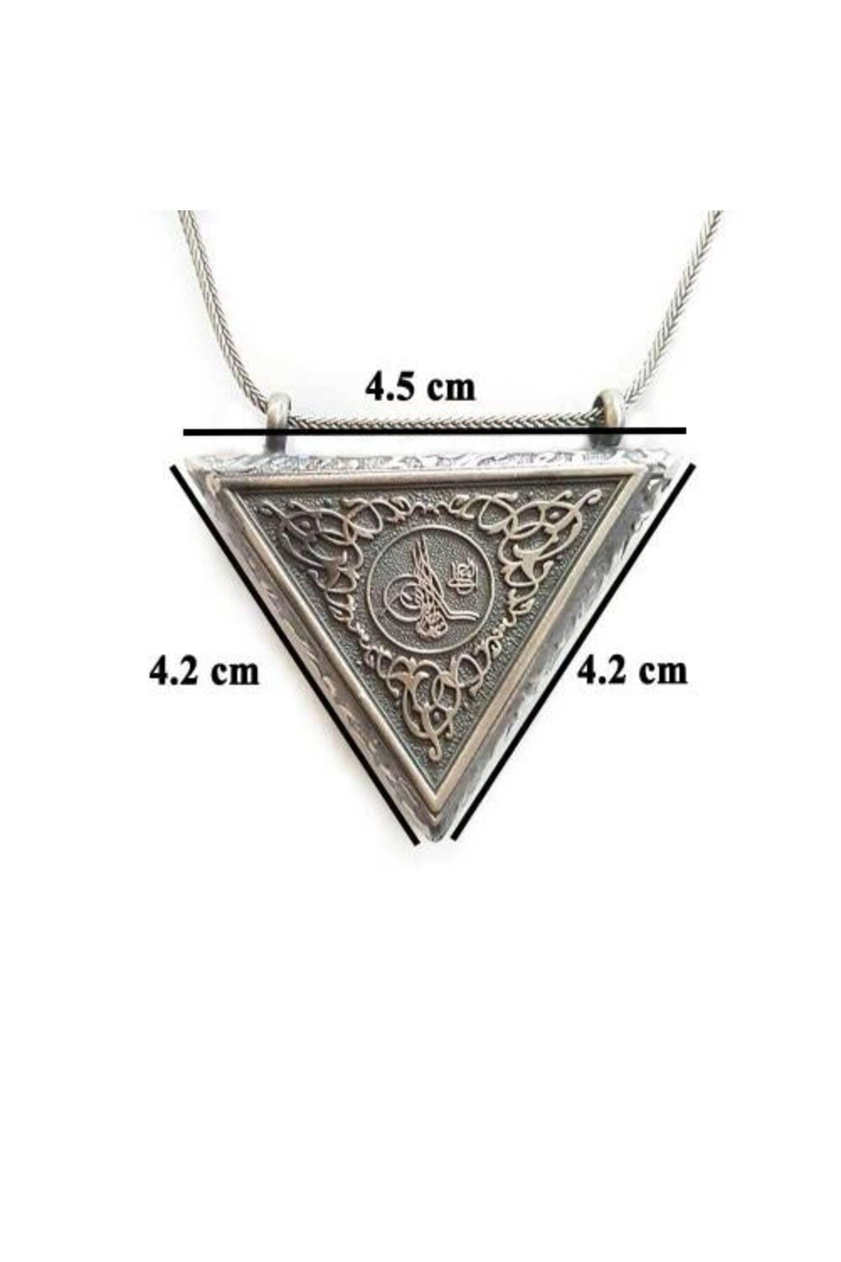 shop Osmanlı Tugralı Cevşeni Kebir Dualı 925 Ayar Gümüş Erkek Kolye