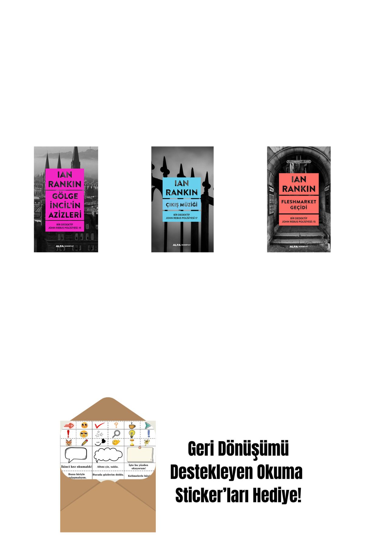 Alfa Yayınları Gölge İncil'in Azizleri + Çıkış Müziği + Fleshmarket Geçidi + Okuma Sticker'ları