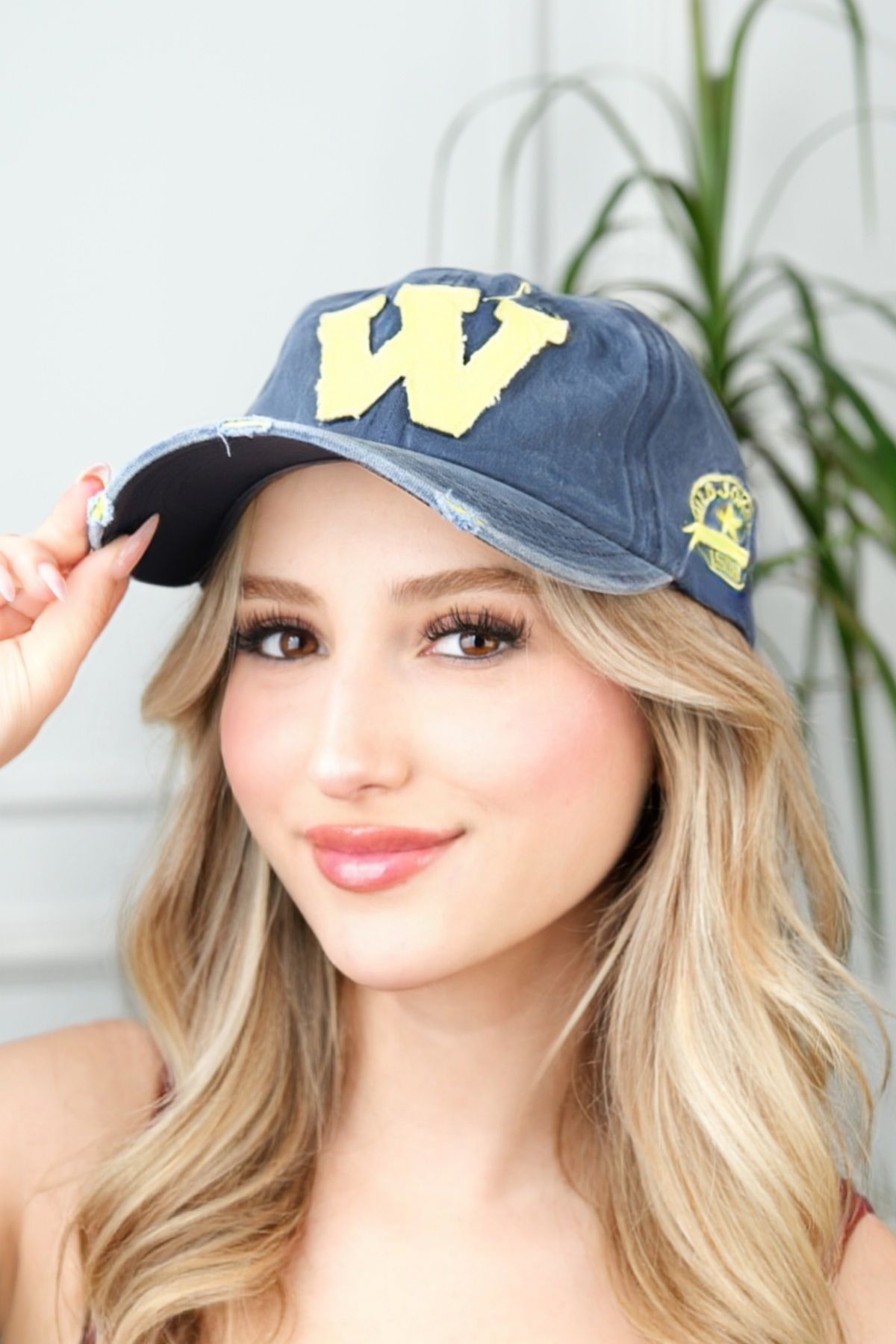 Jack Ferrero UNİSEX ESKİTME GÖRÜNÜMLÜ CAP ŞAPKA / BASEBALL CAP / HİPHOP ŞAPKA