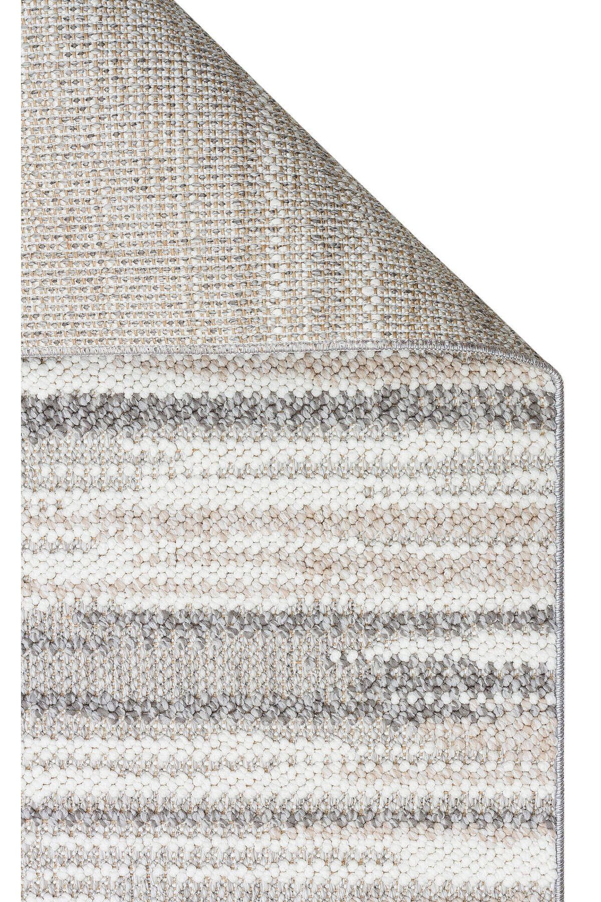 akbel halı & yatak exclusive home design Motto MOT 01 Gri Beyaz - Yumuşak Dokulu Modern Halı