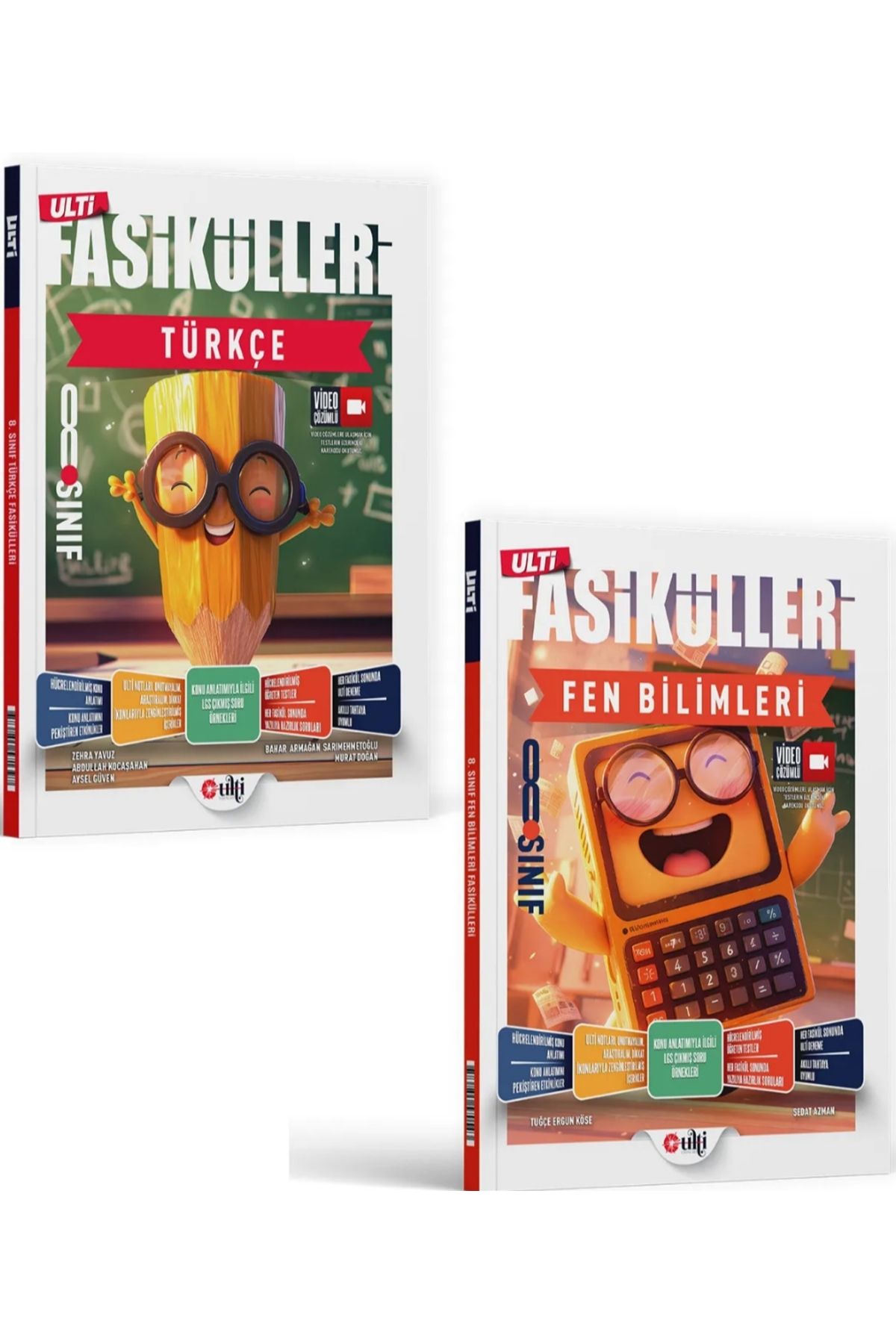 Ulti Yayınları Ulti Yayınları 8. Sınıf Türkçe ve Fen Bilimleri Ulti Fasikülleri 2'li Set
