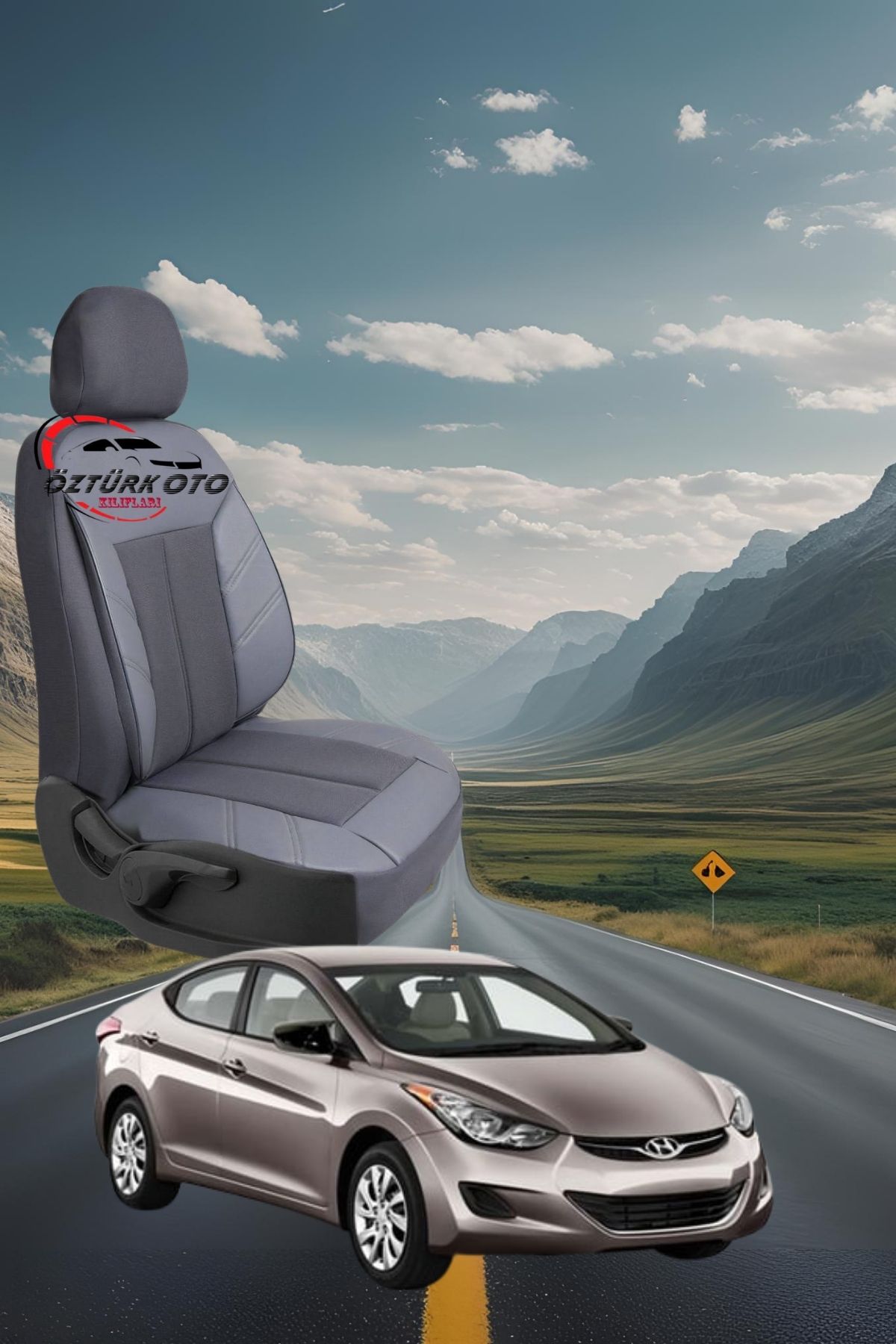 MEVLÜT ÖZTÜRK OTO KILIFLARI Akik Serisi Hyundai Elentra Tam Set Oto Koltuk Kılıfı