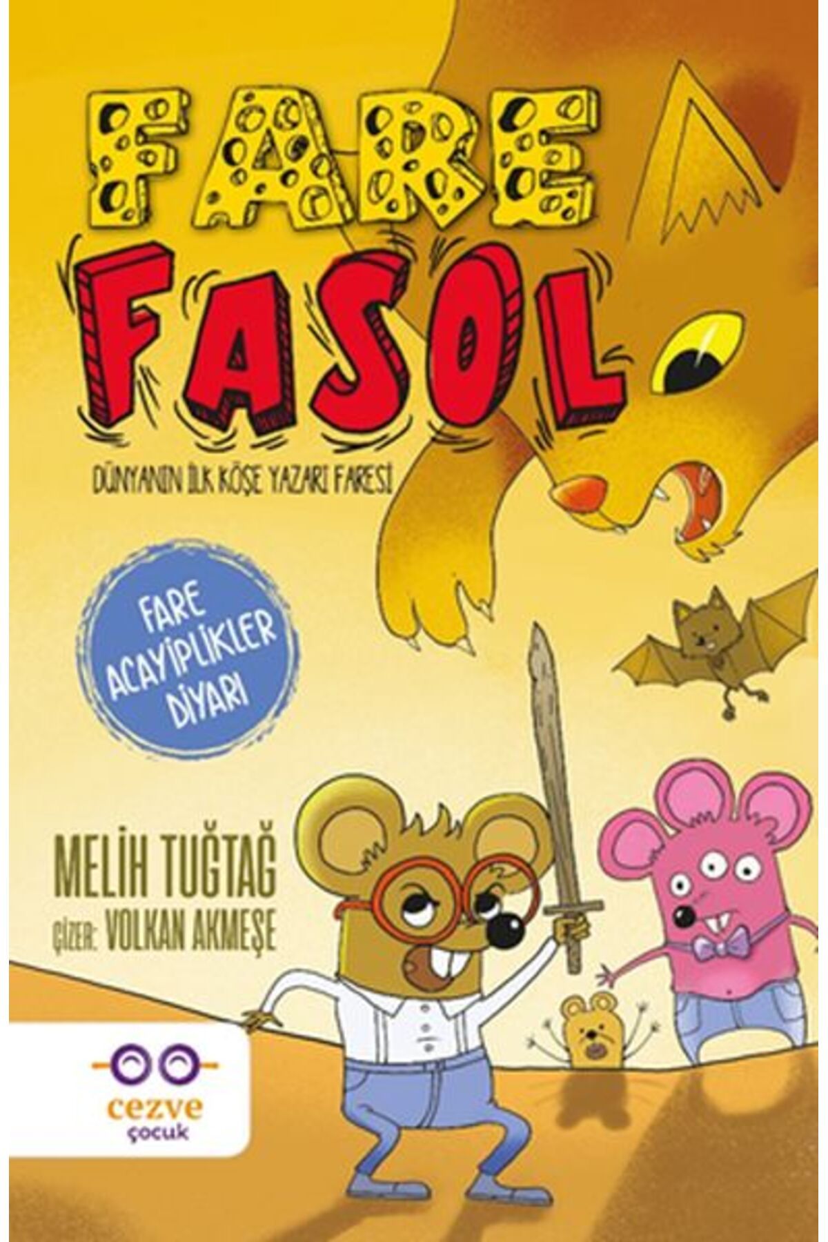 Cezve Çocuk Fare Fasol - Fare Acayiplikler Diyarı