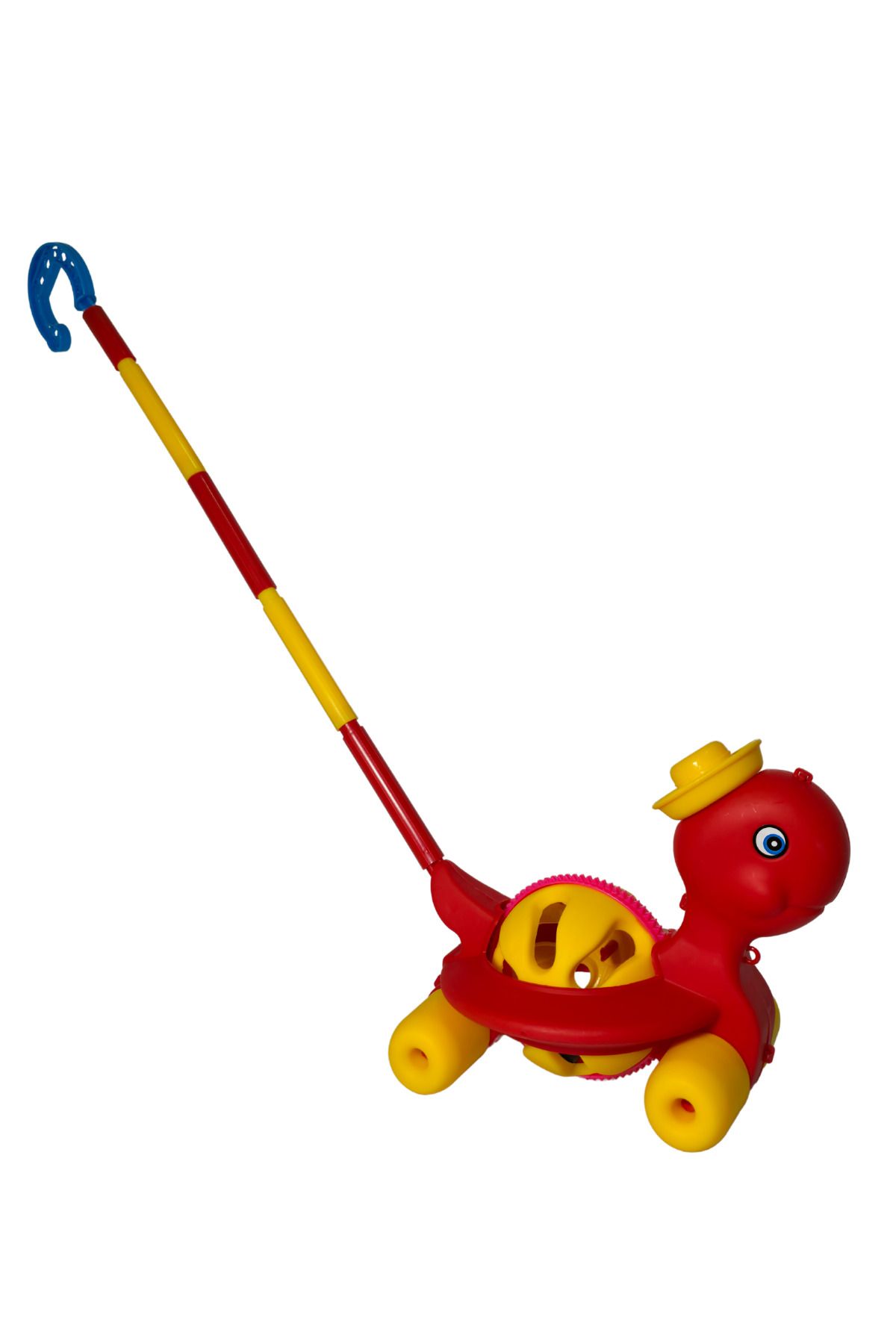 RAF Store-Zilli Turtle with Bell, Rattle and Stick, Clinking Cane Toy 3