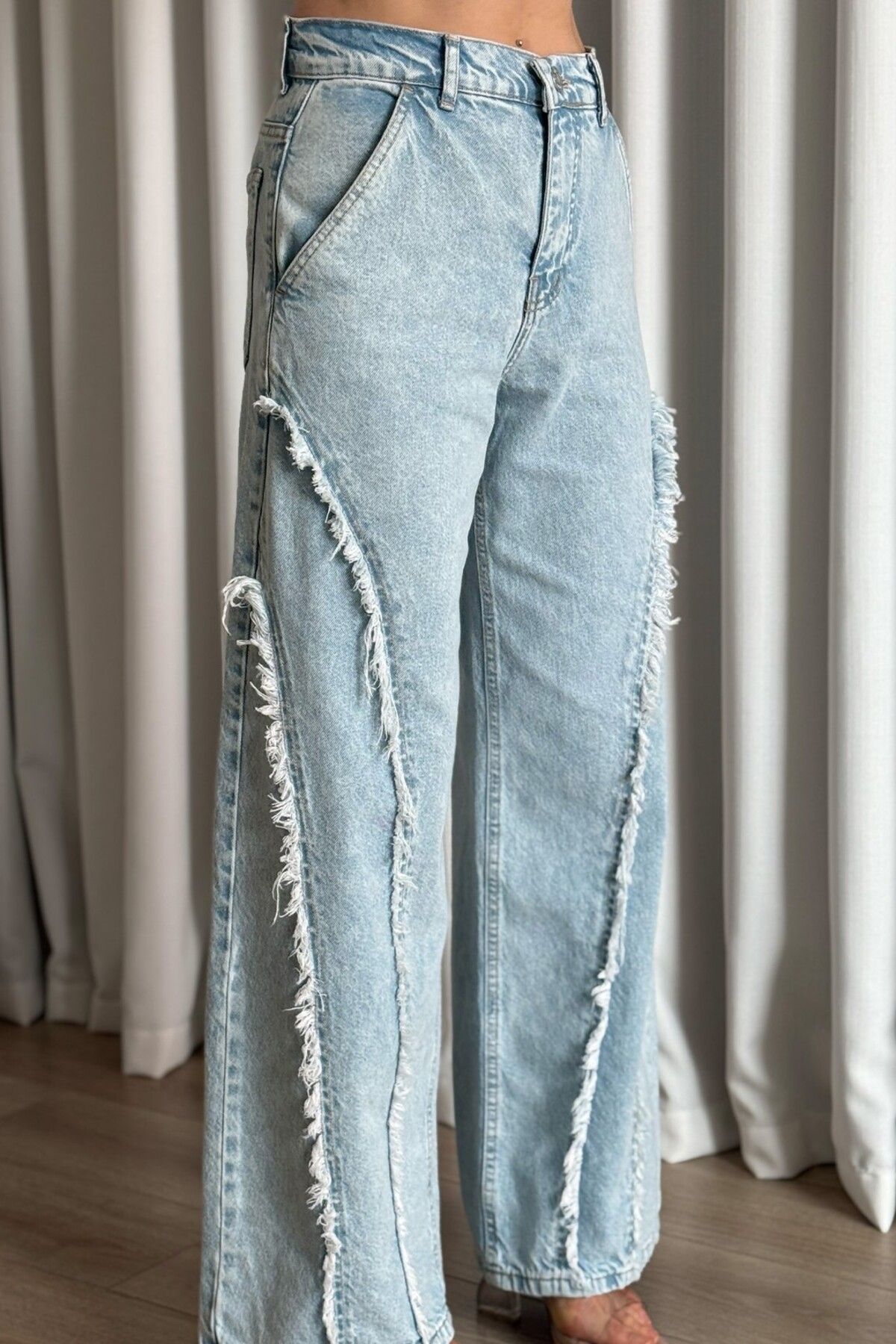 ROUPAS Tasarım Yüksel Bel Pantolon