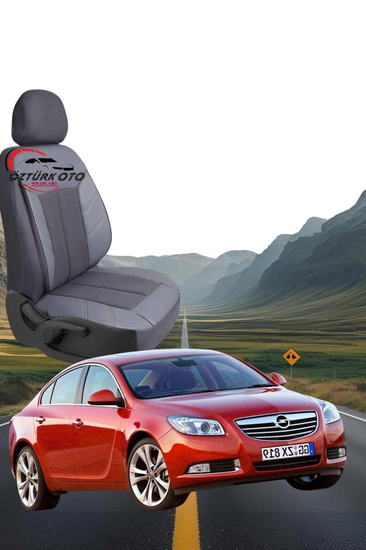 MEVLÜT ÖZTÜRK OTO KILIFLARI Akik Serisi Opel Insignia Tam Set Oto Koltuk Kılıfı