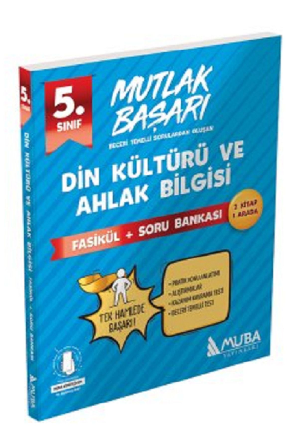 Evrensel İletişim Yayınları 5.Sınıf Muba Mutlak Başarı Din Kültürü Fasikül + Soru Bankası / 2 Kitap 1 Arada