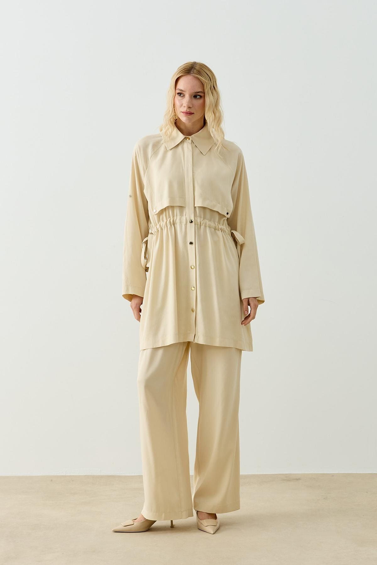 Hilay NEW STELLA PANTOLONLU TAKIM BEJ