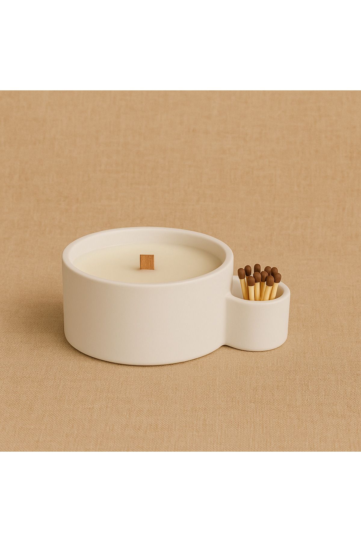 OD Concept Amber Kokulu Dekoratif Beton Mum