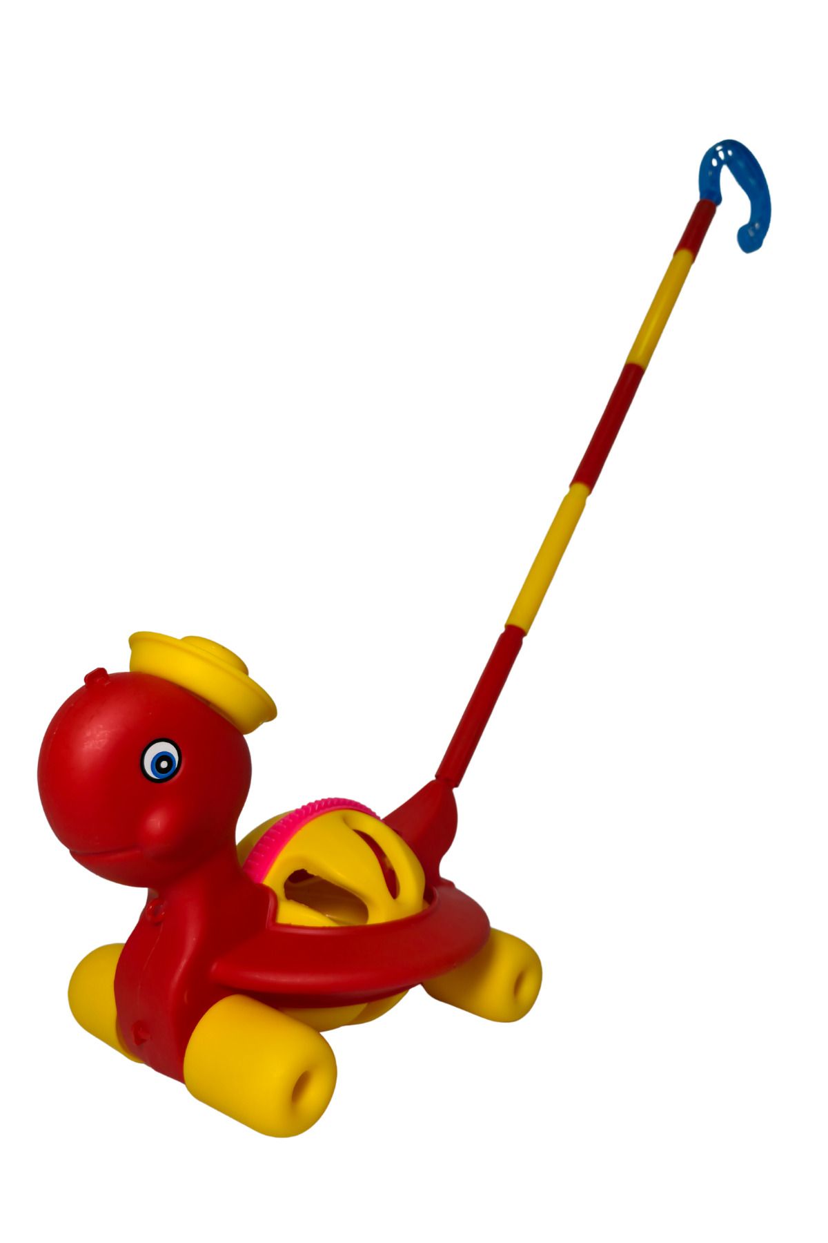 RAF Store-Zilli Turtle with Bell, Rattle and Stick, Clinking Cane Toy 4