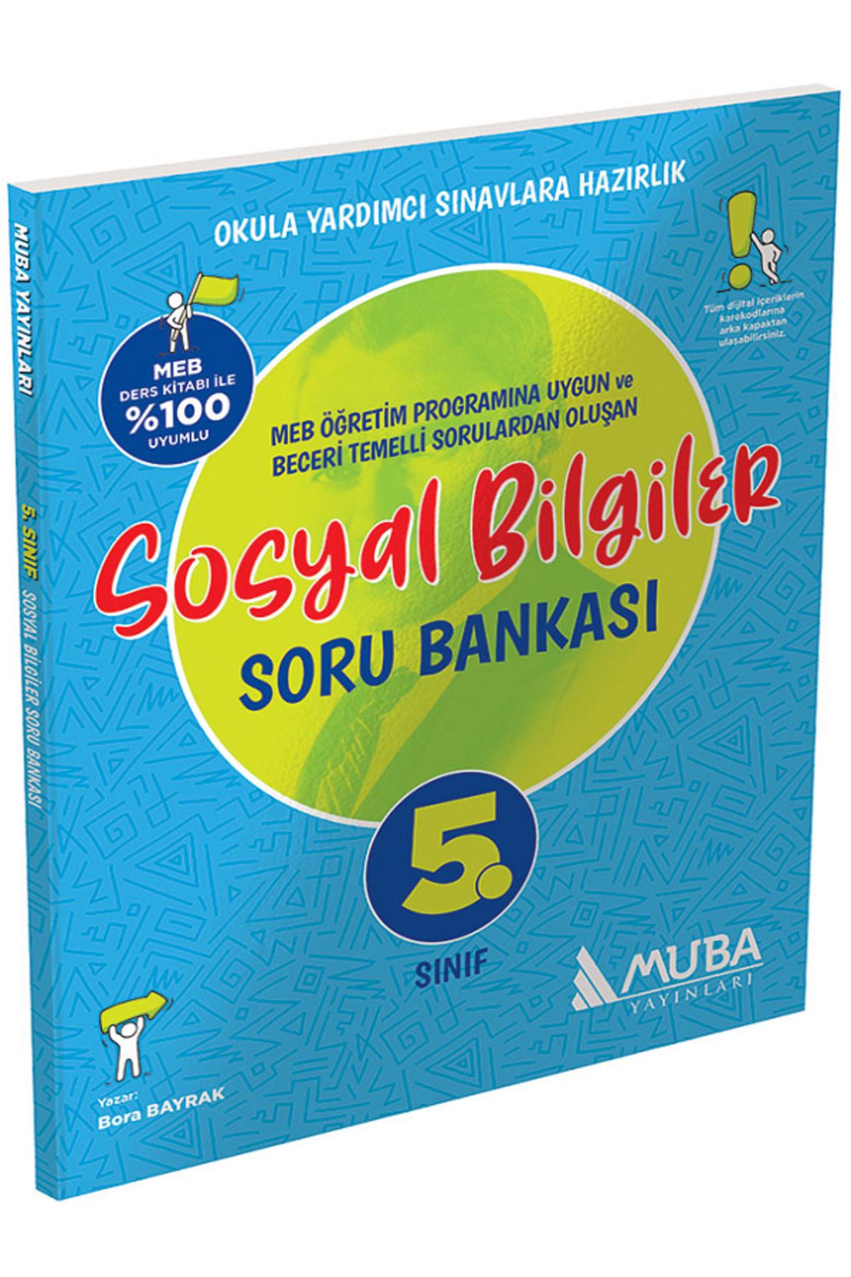 Evrensel İletişim Yayınları 5.Sınıf Muba Sosyal Bilgiler Soru Bankası / Okula Yardımcı Sınavlara Hazırlık / Beceri Temelli