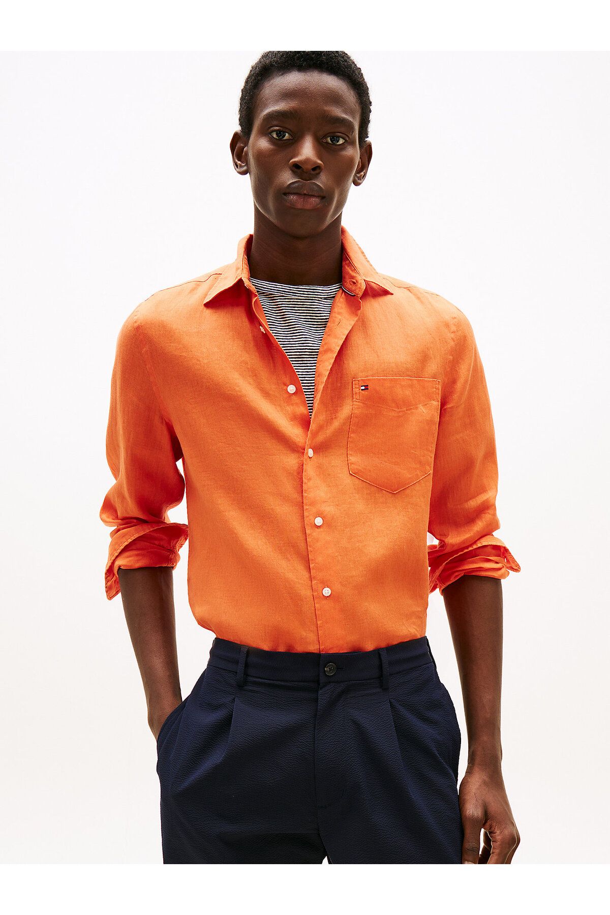 Tommy Hilfiger Pure Linen Regular Fit Shirt