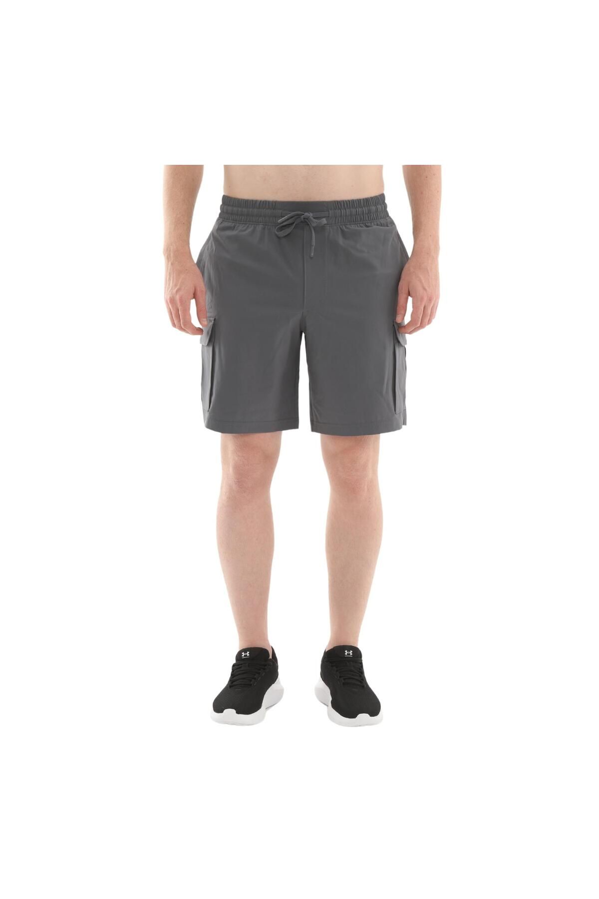 Under Armour A1386560-025 Under Armour Ua Vibe Woven Cargo Short Erkek Şort Ve Kapri Antrasit