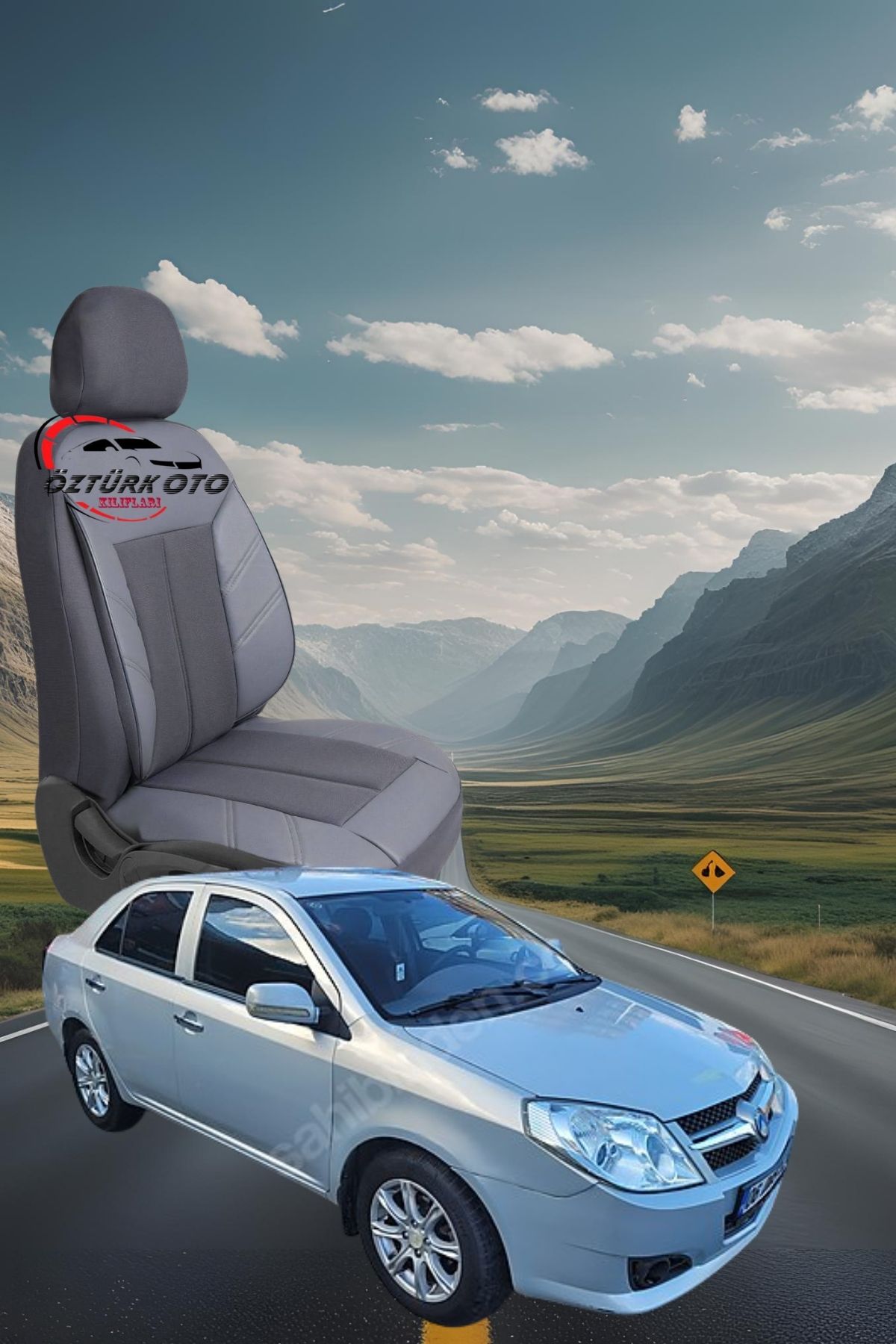 MEVLÜT ÖZTÜRK OTO KILIFLARI Akik Serisi Geely Familia Tam Set Oto Koltuk Kılıfı