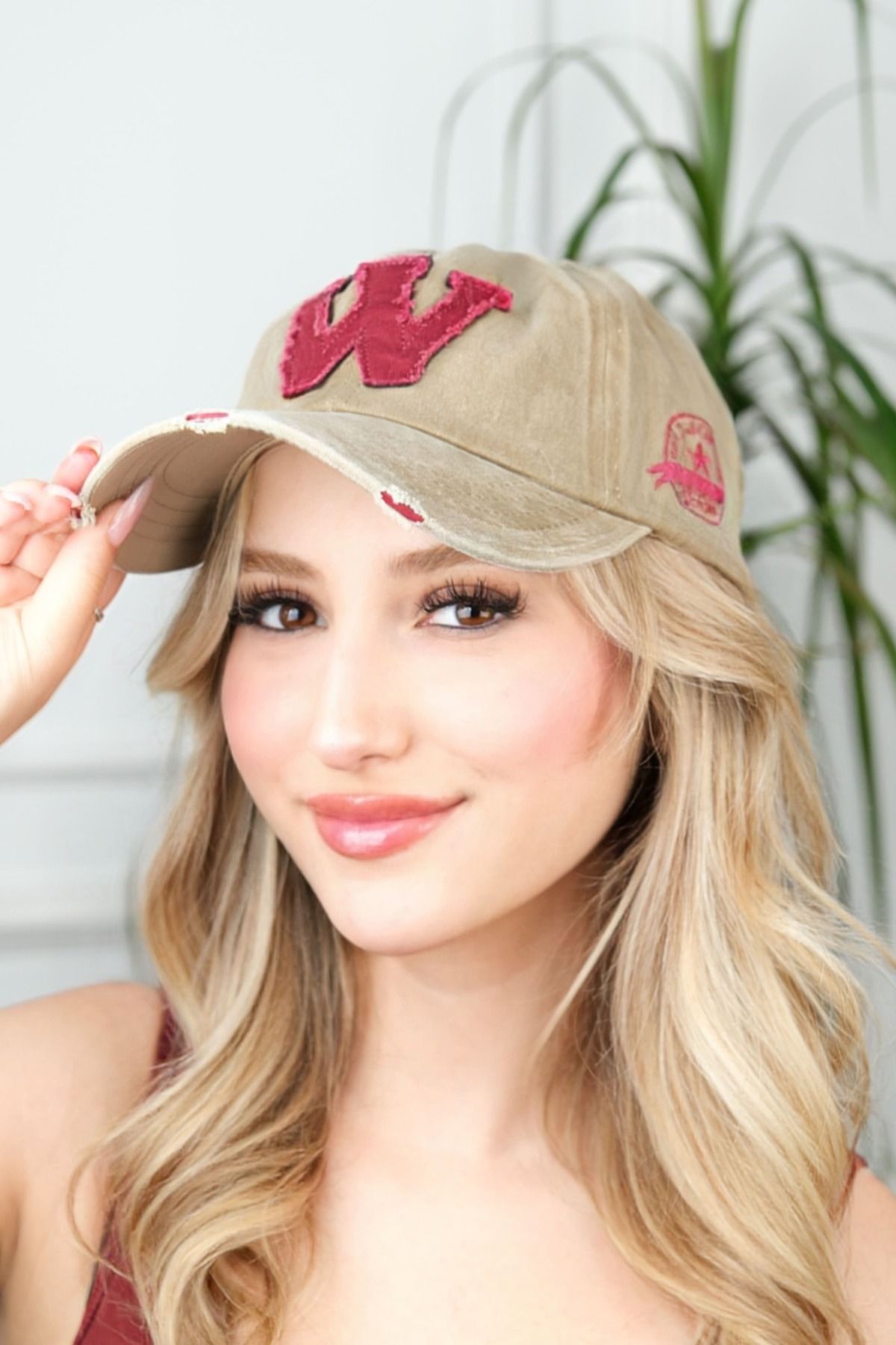 Jack Ferrero UNİSEX ESKİTME GÖRÜNÜMLÜ CAP ŞAPKA / BASEBALL CAP / HİPHOP ŞAPKA