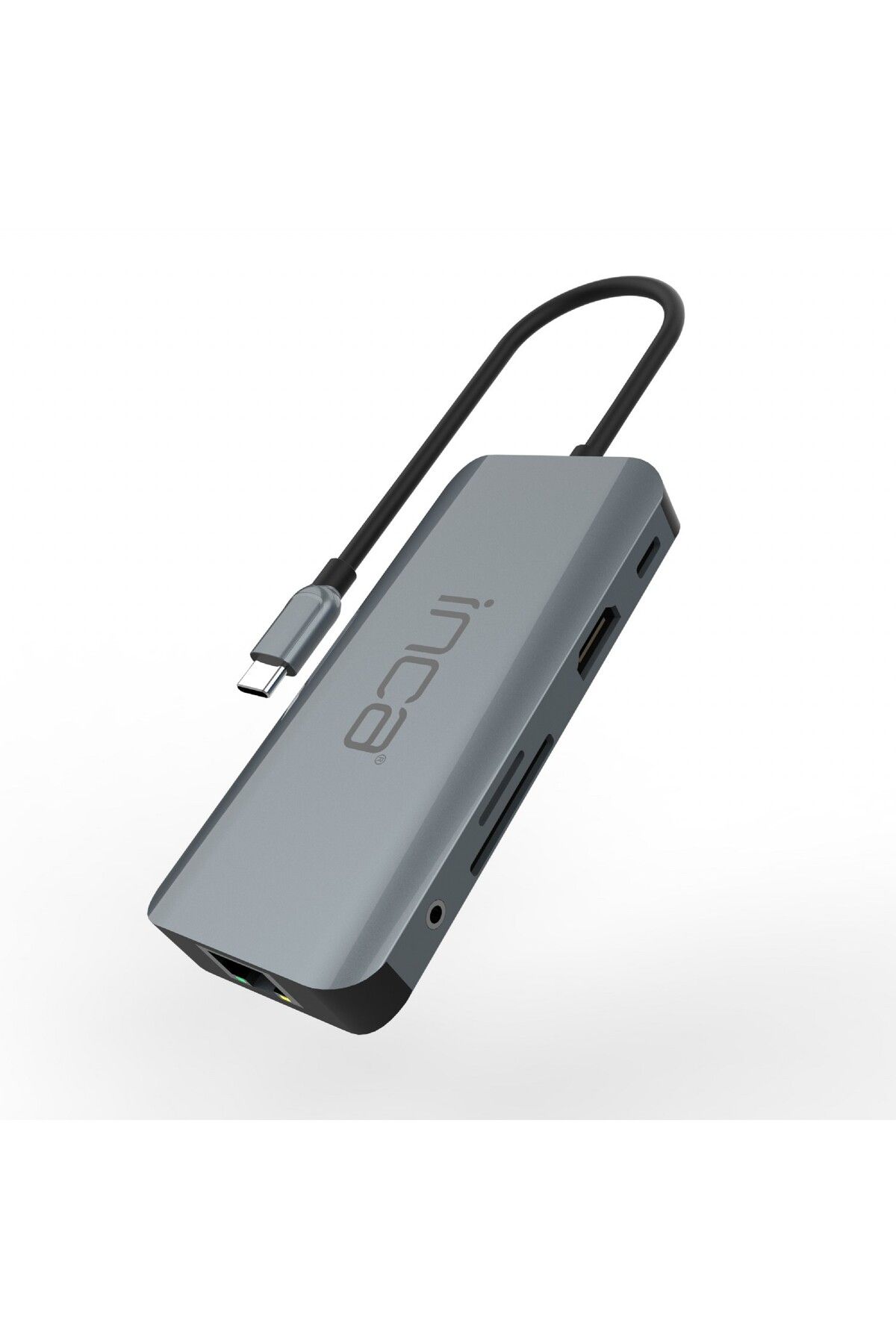 Inca ITPC-10TX Type-C+HDMI4K60HZ+Ethernet RJ45 1000Mbps+2XUSB3.0+PD100W+SD+TF 3.0+Data+Audio