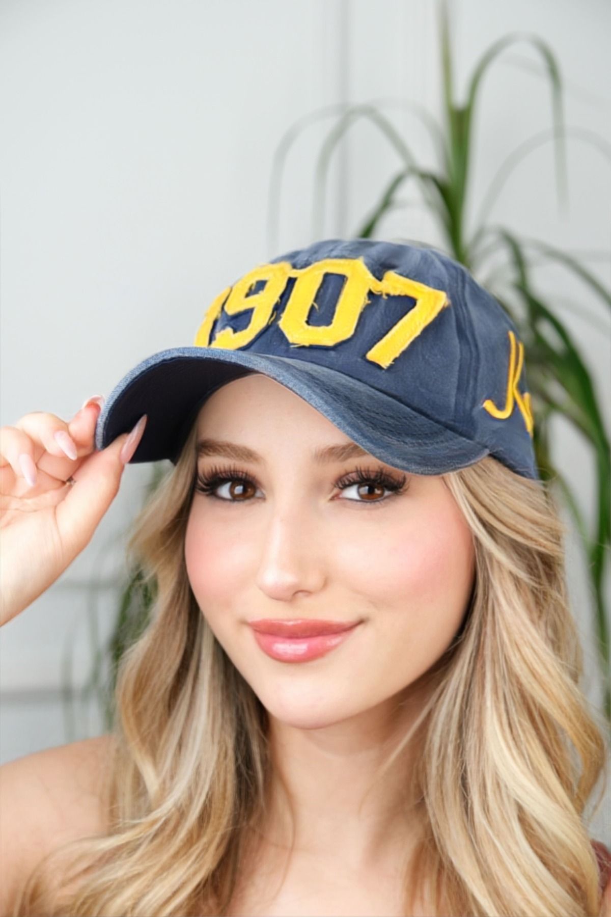 Jack Ferrero UNİSEX ESKİTME GÖRÜNÜMLÜ CAP ŞAPKA / BASEBALL CAP / HİPHOP ŞAPKA
