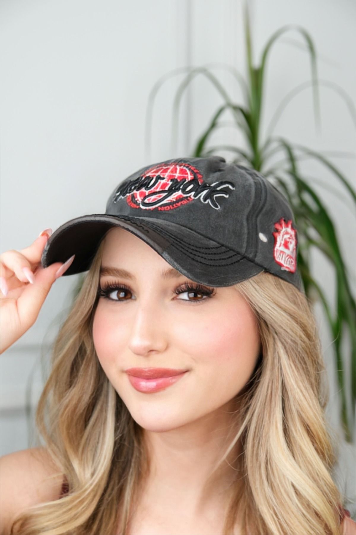 Jack Ferrero UNİSEX ESKİTME GÖRÜNÜMLÜ CAP ŞAPKA / BASEBALL CAP / HİPHOP ŞAPKA