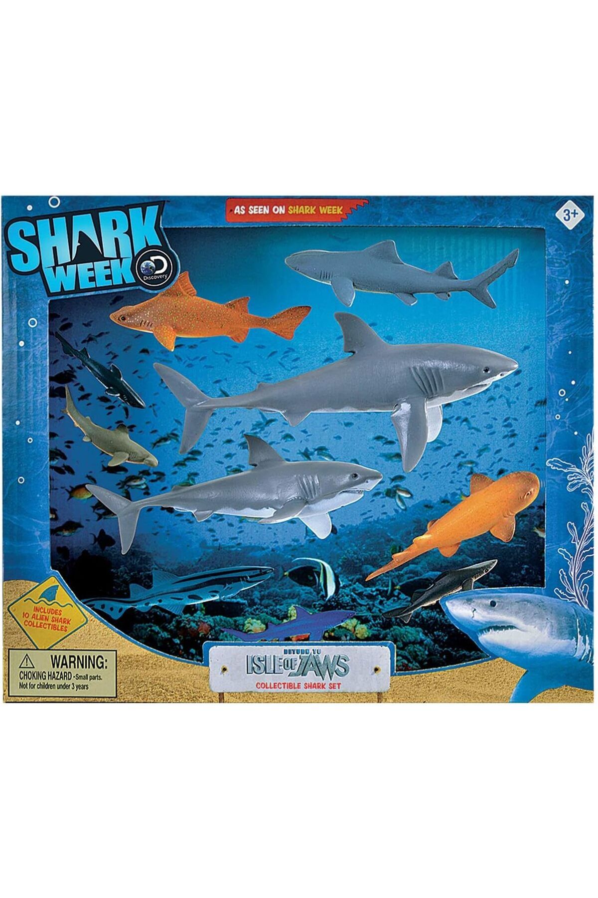 Discovery-Shark Week Return to The Isle of Jaws Collectible Set 1