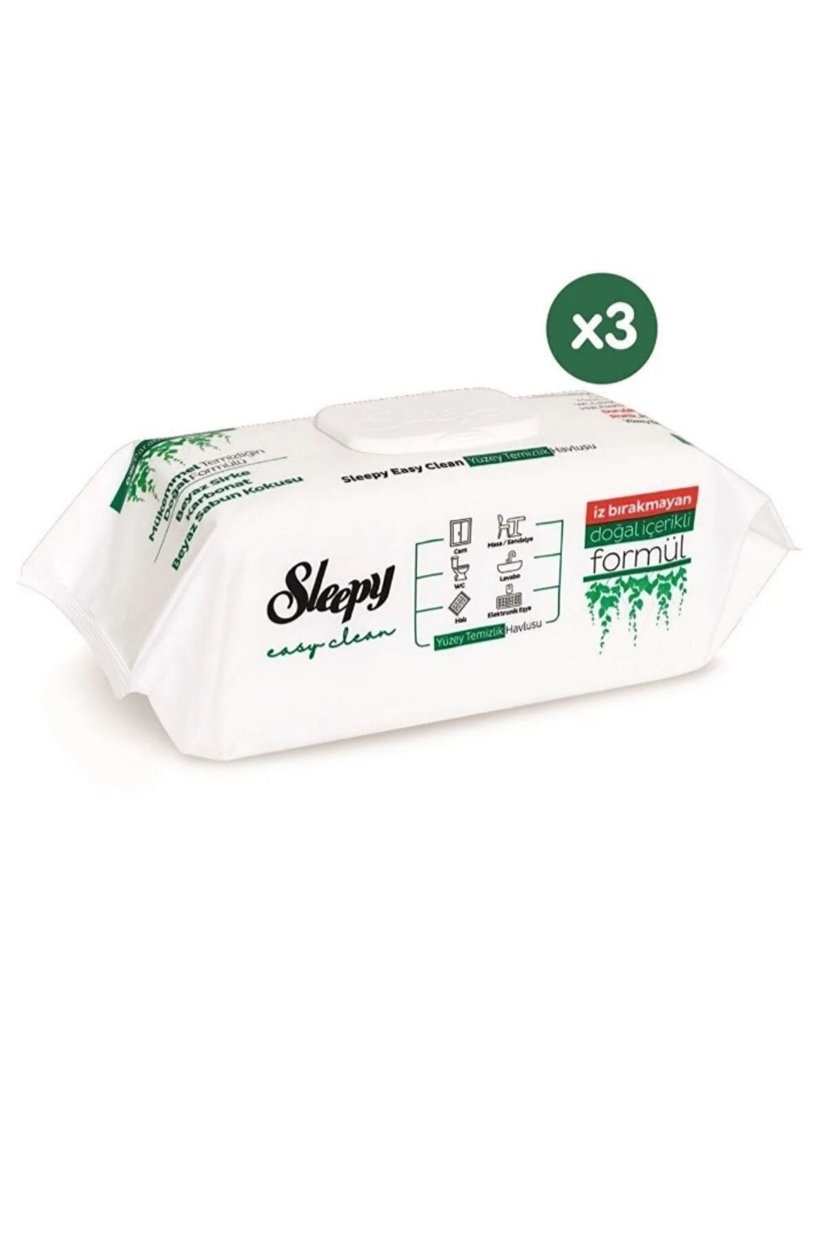 Sleepy Easy Clean Beyaz Sabun 100'lü 3 adet fotoğrafı 3 (önizleme)