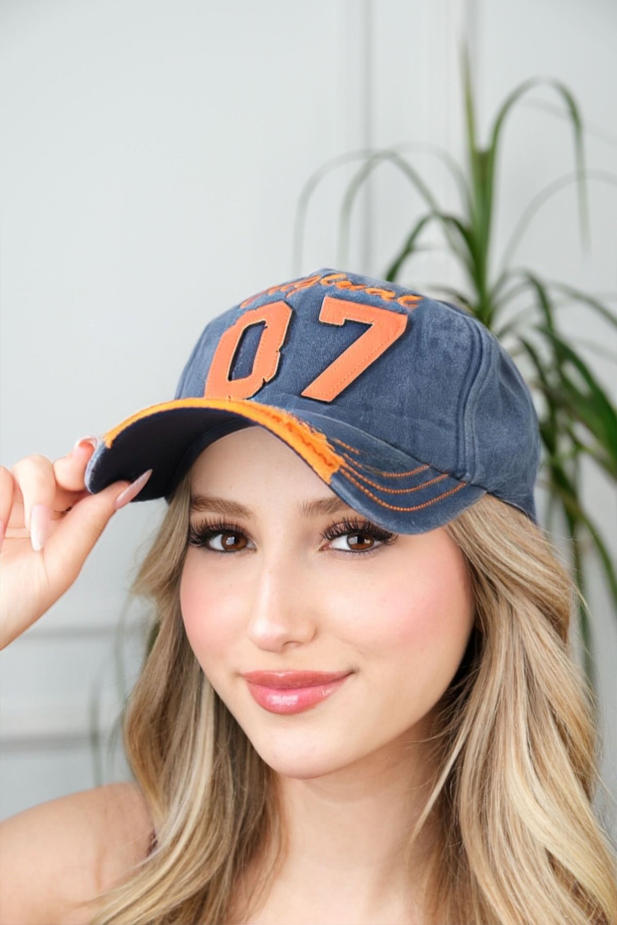 Jack Ferrero UNİSEX ESKİTME GÖRÜNÜMLÜ CAP ŞAPKA / BASEBALL CAP / HİPHOP ŞAPKA