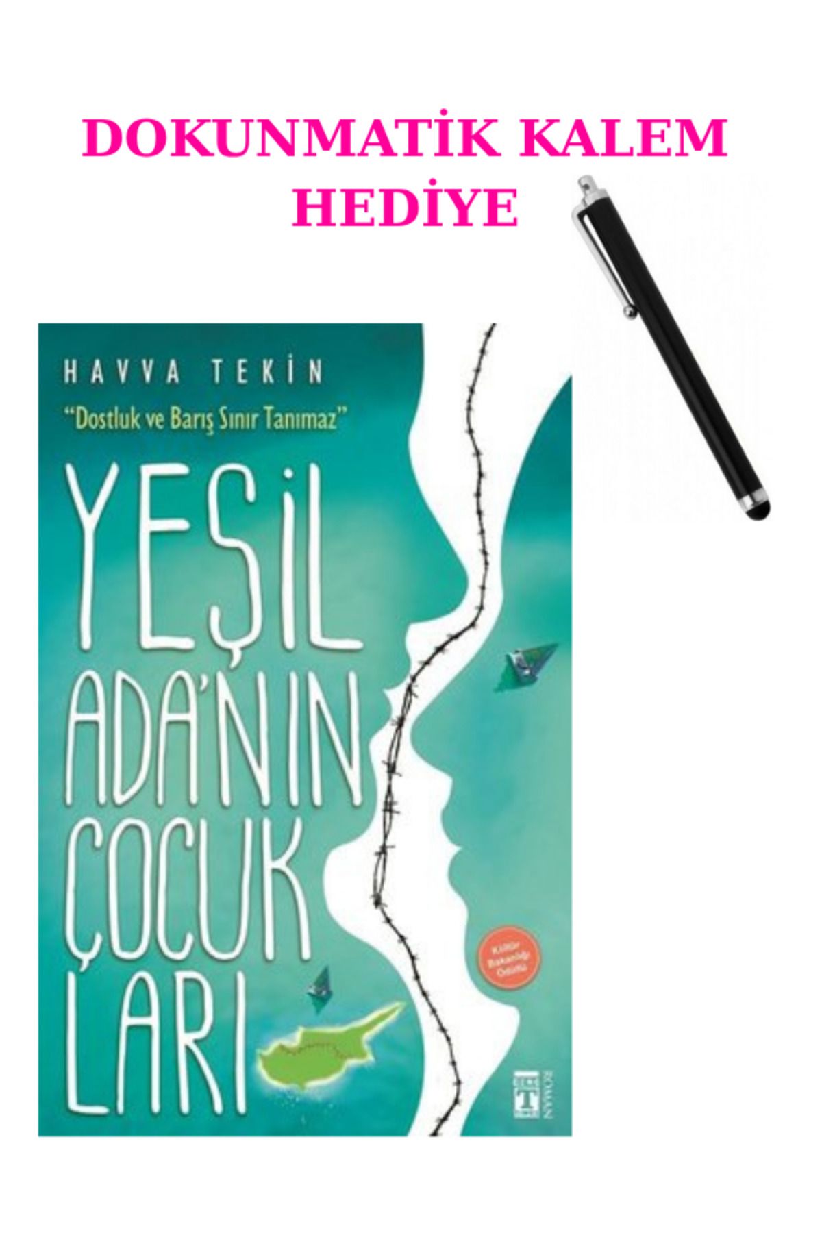 FOM Kitap Yeşil Ada'nın Çocukları + DOKUNMATİK KALEM