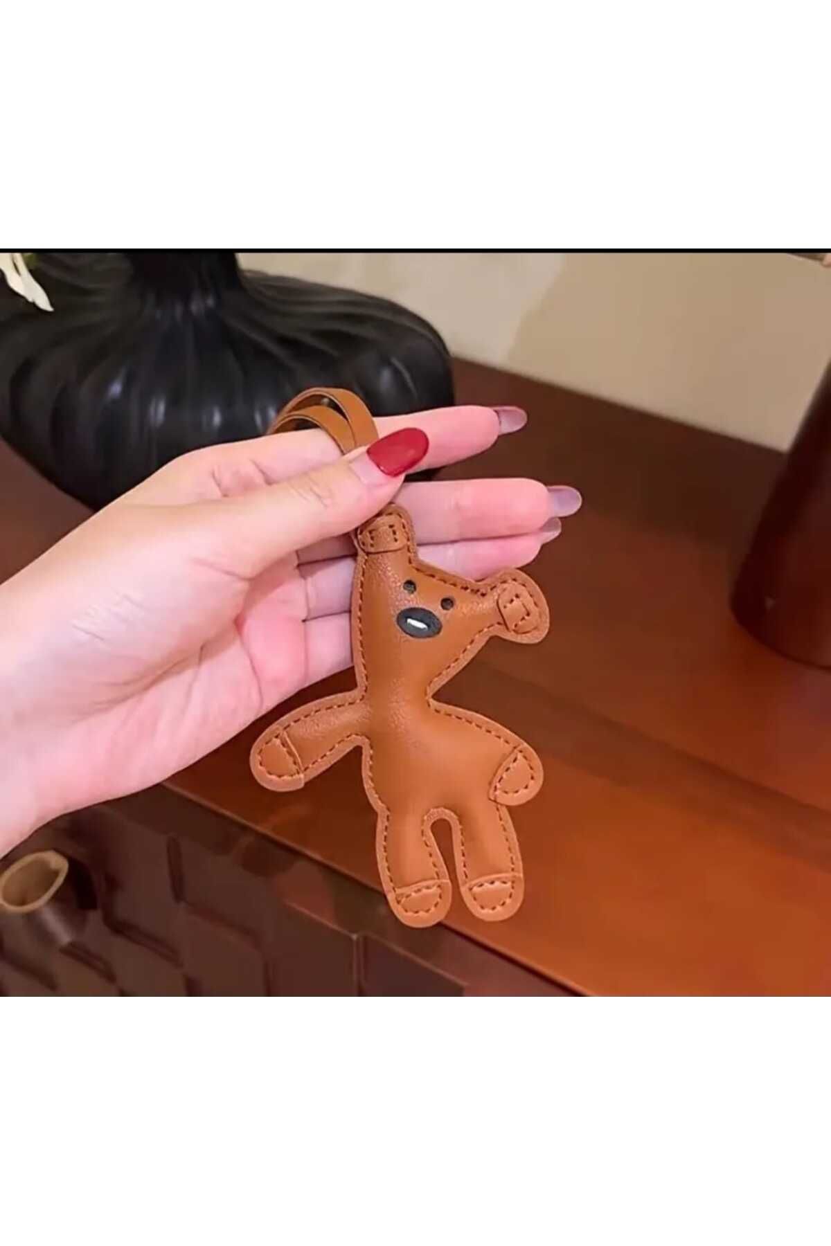 TanLight SEVİMLİ KARİKATÜR TEDDY BEAR ANAHTARLIK,EL ÇANTASI,SIRT ÇANTASI,ARABA ANAHTARLARI CHARMI