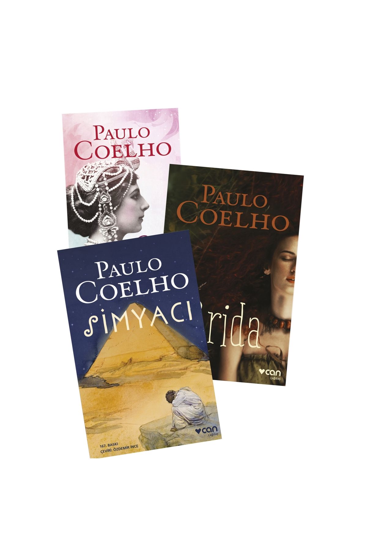 Can Yayınları Casus - Brida - Simyacı Paulo Coelho 3 lü Kitap Seti