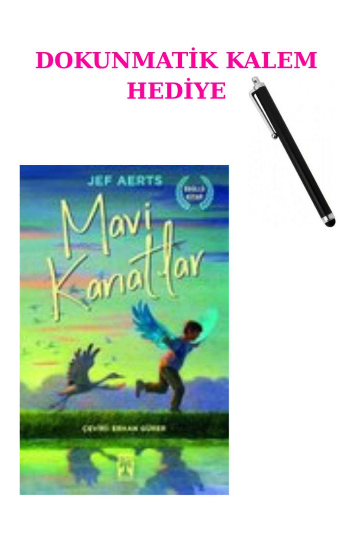 FOM Kitap Mavi Kanatlar + DOKUNMATİK KALEM