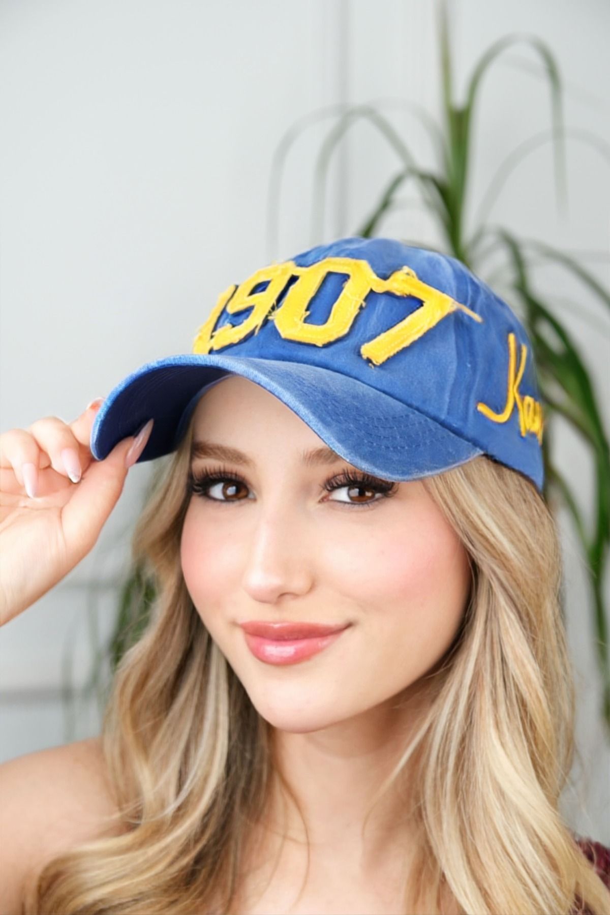 Jack Ferrero UNİSEX ESKİTME GÖRÜNÜMLÜ CAP ŞAPKA / BASEBALL CAP / HİPHOP ŞAPKA