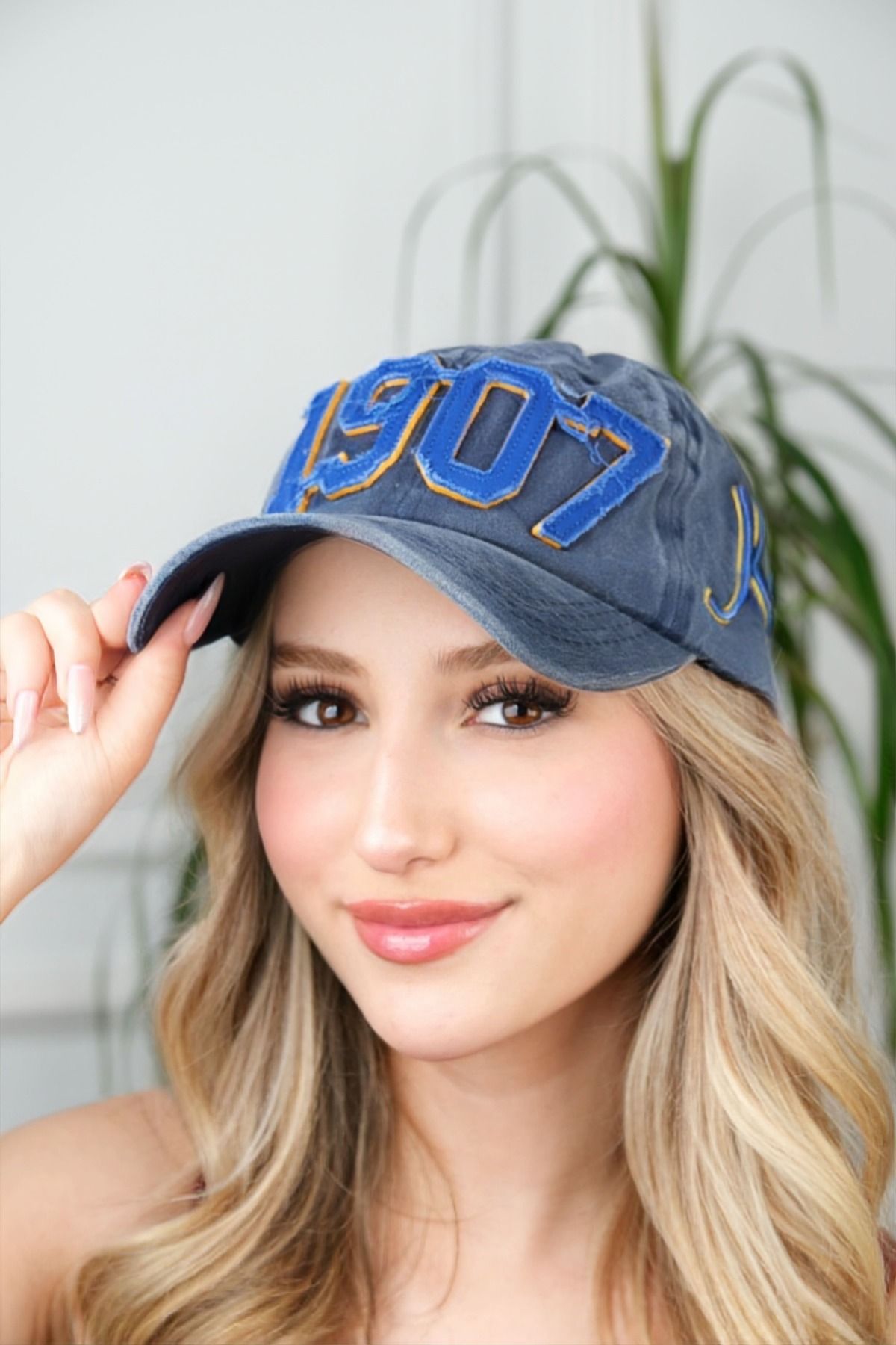 Jack Ferrero UNİSEX ESKİTME GÖRÜNÜMLÜ CAP ŞAPKA / BASEBALL CAP / HİPHOP ŞAPKA