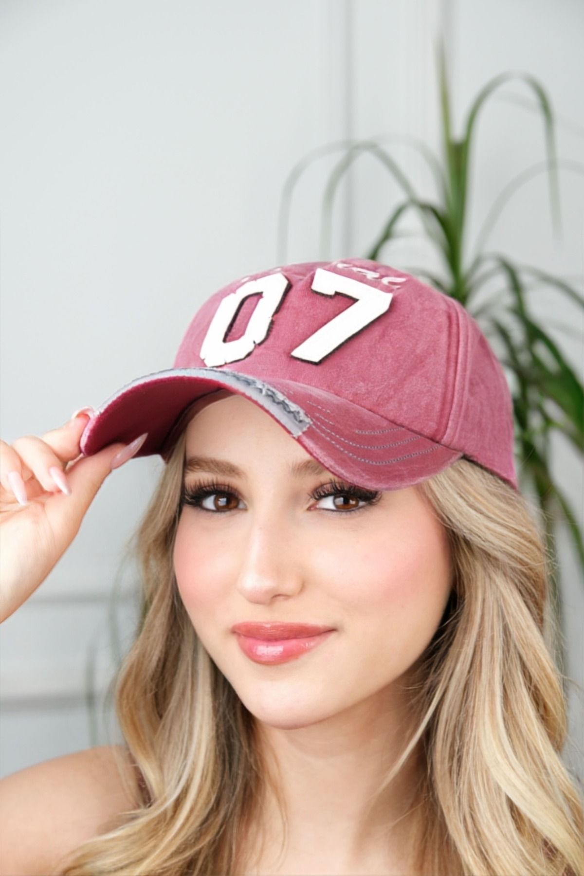 Jack Ferrero UNİSEX ESKİTME GÖRÜNÜMLÜ CAP ŞAPKA / BASEBALL CAP / HİPHOP ŞAPKA