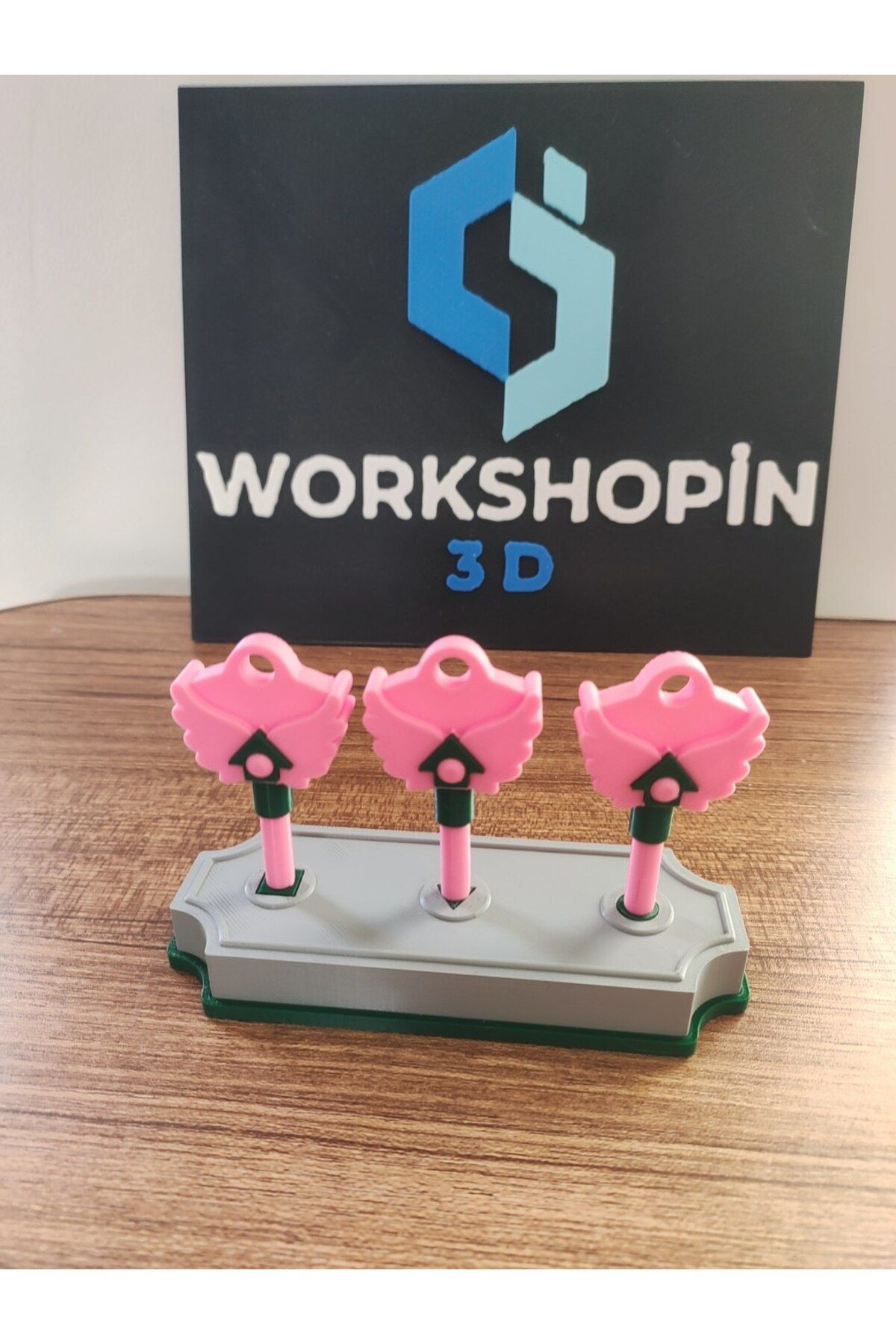 Workshopin3D Squid Game Anahtar Kilidi