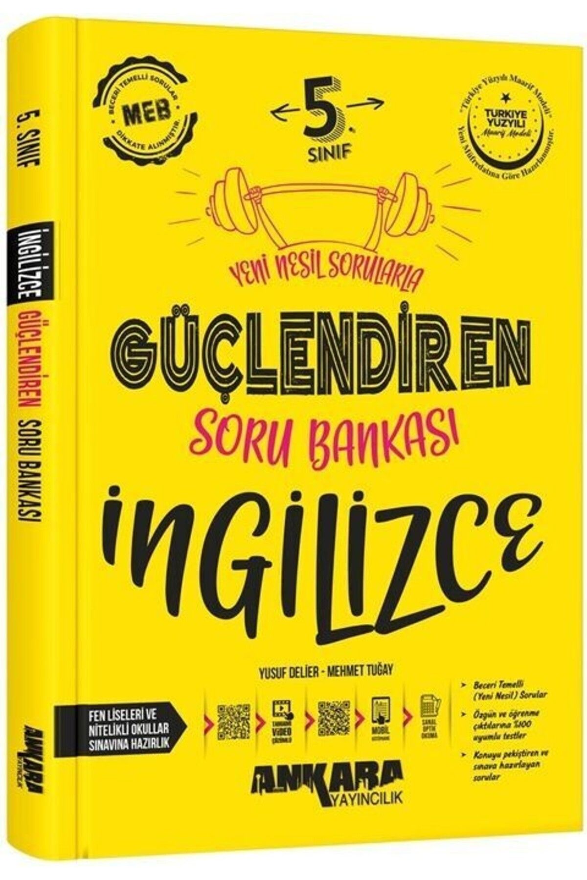 Ankara Kitap Merkezi Ankara Yayıncılık 5.Sınıf Güçlendiren İngilizce Soru Bankası