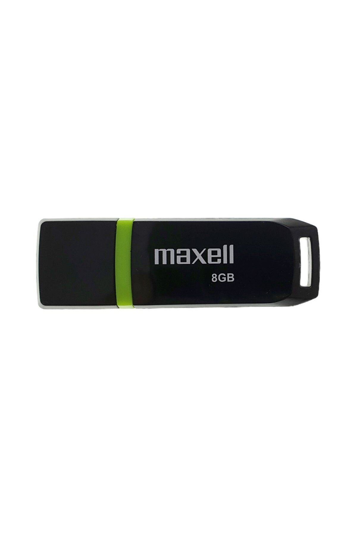 Maxell-USB 2.0 Memory Stick 8gb, Speedboat, With Cap, Black - Practical Solution For Portable Storage 1