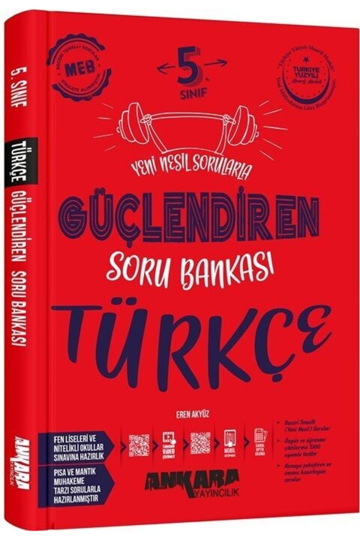 Ankara Kitap Merkezi Ankara Yayıncılık 5.Sınıf Güçlendiren Türkçe Soru Bankası